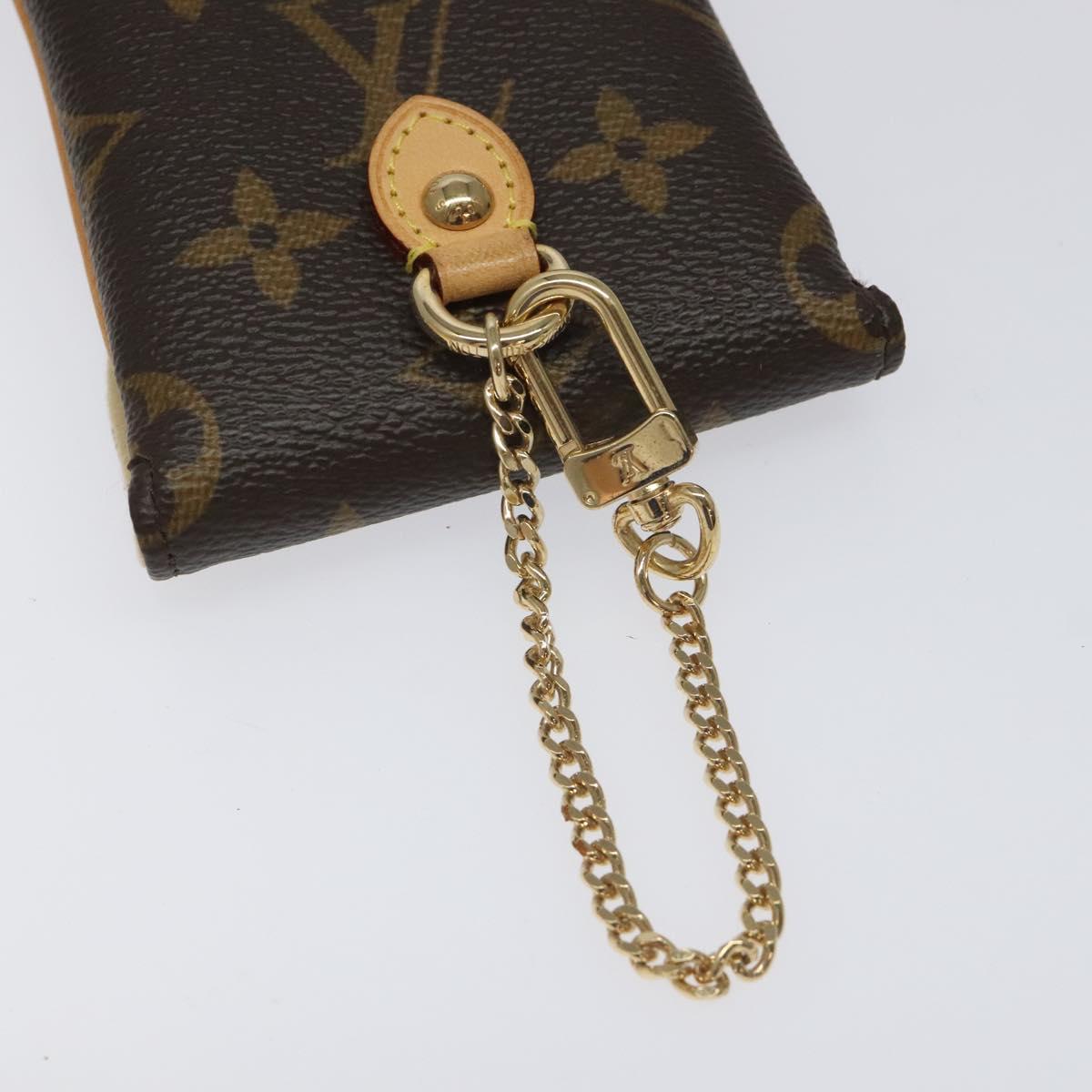 LOUIS VUITTON Monogram Etui Telephonne MM Cell Phone Case M66546