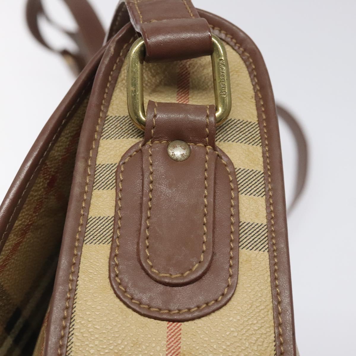 ★美品★ バーバリーズ キーホルダー ゴールド ノヴァチェック ユニセックス BURBERRY Nova Check Blue Label Shoulder Bag Nylon Beige