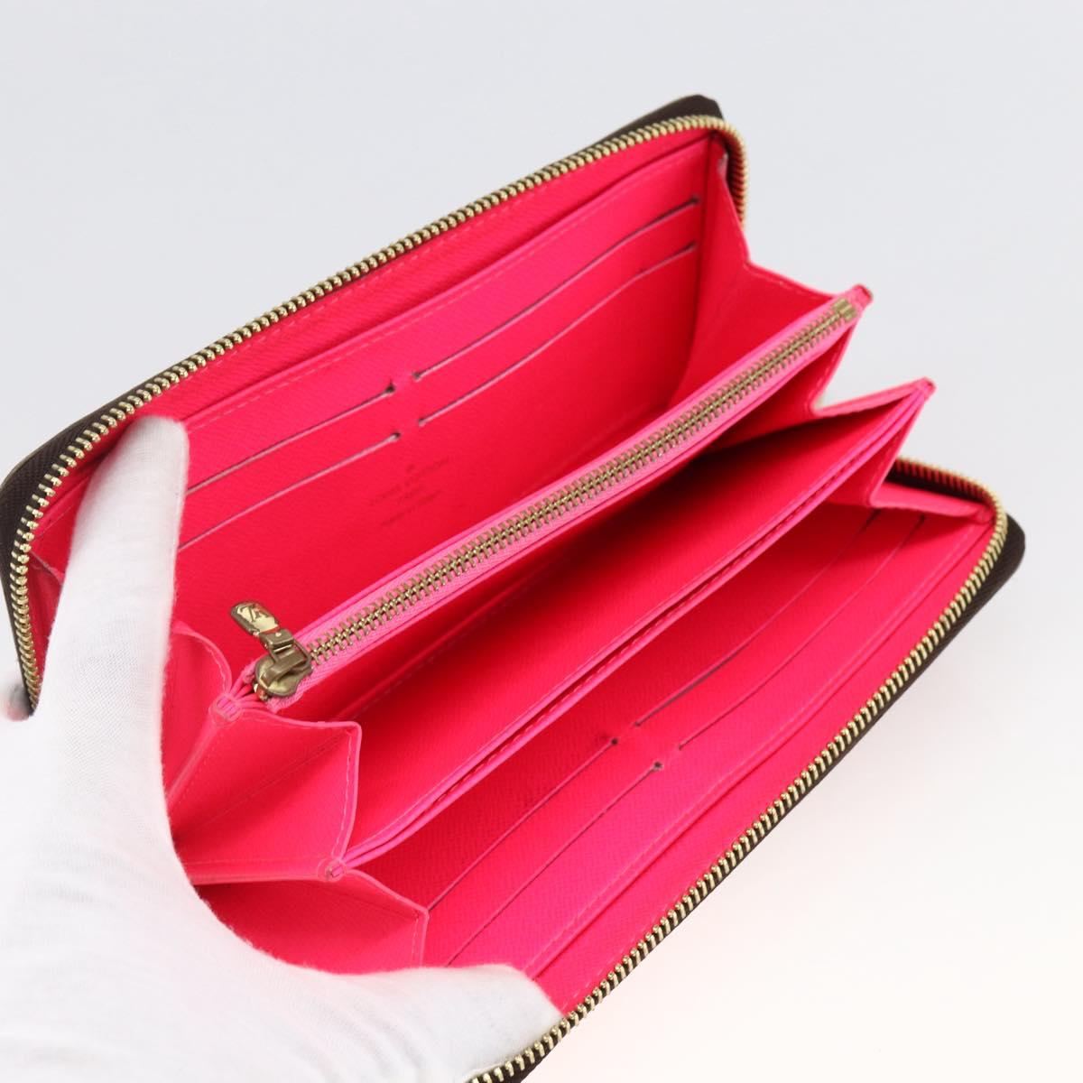 LOUIS VUITTON Monogram Graffiti Zippy Wallet Wallet Pink M93710