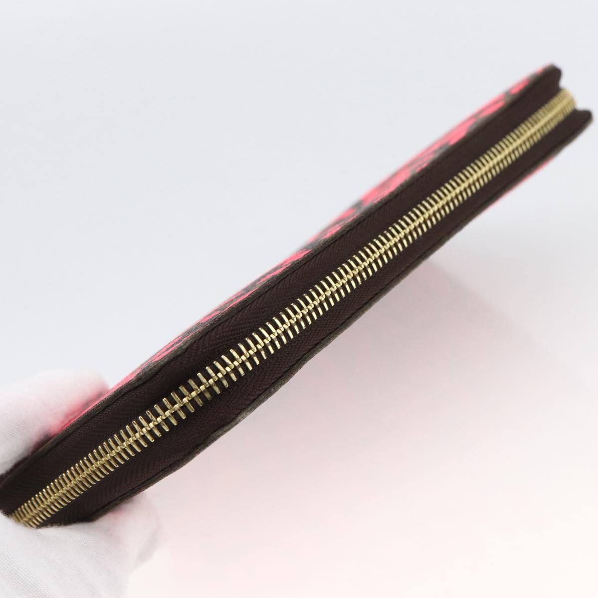 Louis Vuitton バッグ LOUIS VUITTON Monogram Graffiti Zippy Wallet Wallet Pink M93710