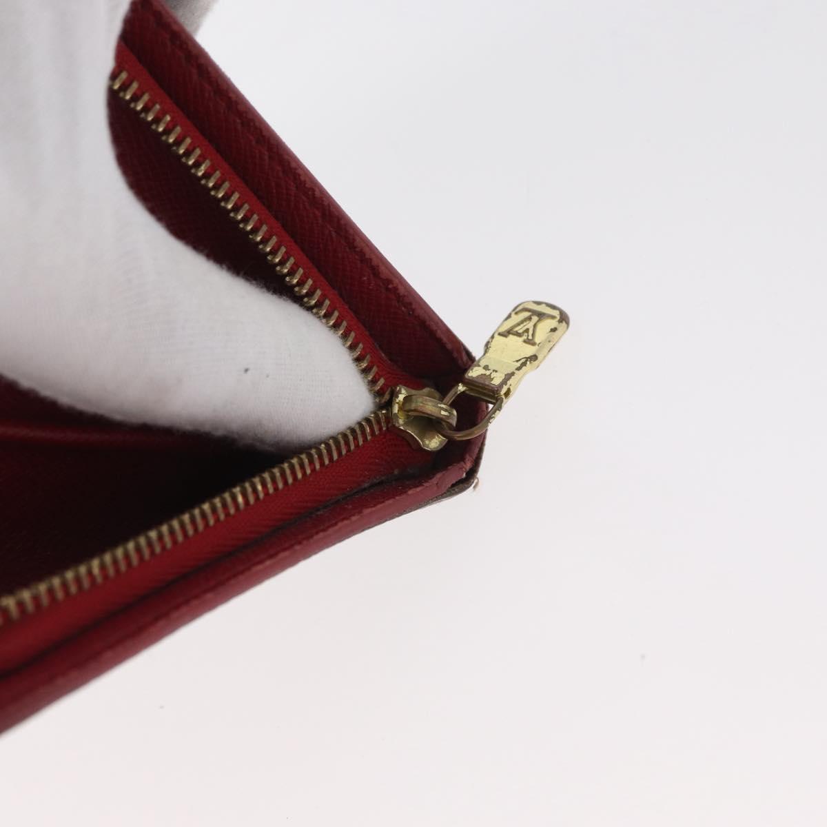 LOUIS VUITTON Monogram Cherry Porte Monnaie Zip Long Wallet M95006