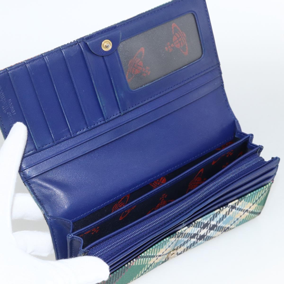 Vivienne Westwood Long Wallet PVC Multicolor Gold Auth LNZ856 | eBay