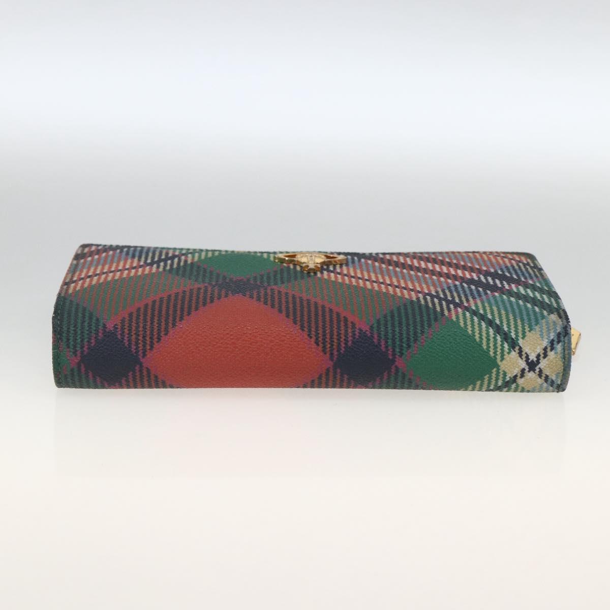 Vivienne Westwood Long Wallet PVC Multicolor Gold Auth LNZ856 | eBay