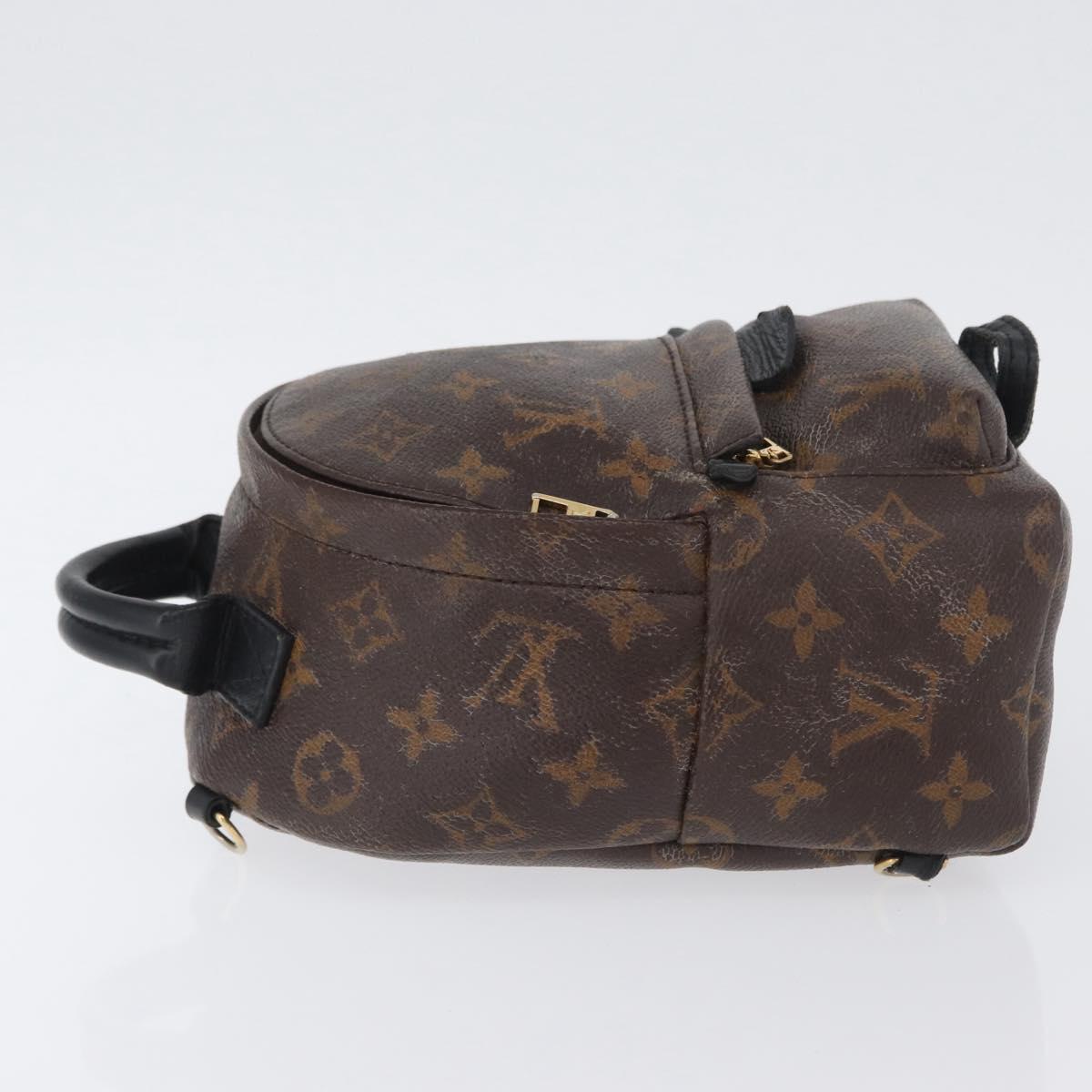 LOUIS VUITTON Monogram Palm Springs MINI Backpack M44873 LV Auth