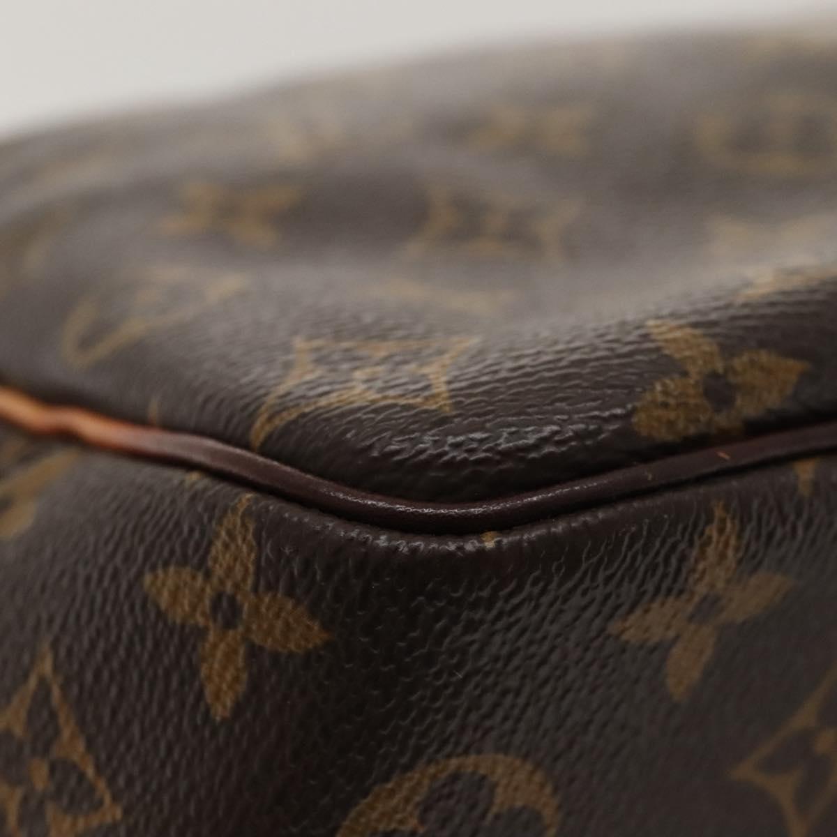 LOUIS VUITTON Monogram Deauville Hand Bag M47270 LV Auth