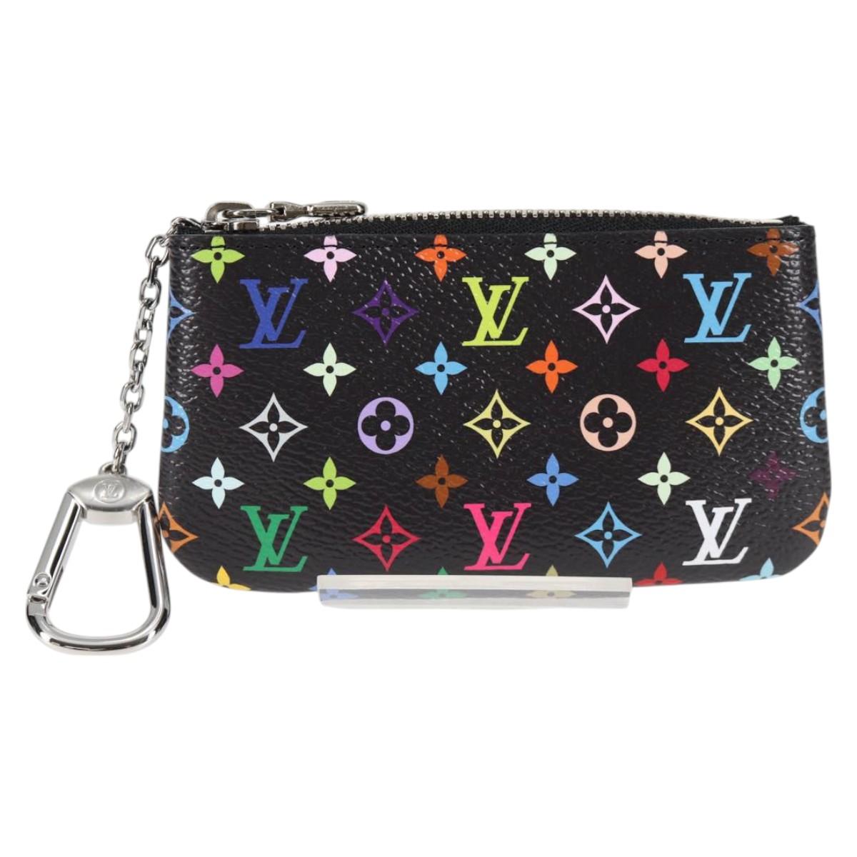 小物 LOUIS VUITTON CRAV-8 PARTY MONO ANTHR LOUIS VUITTON Monogram Multicolor Pochette Cles Coin Purse