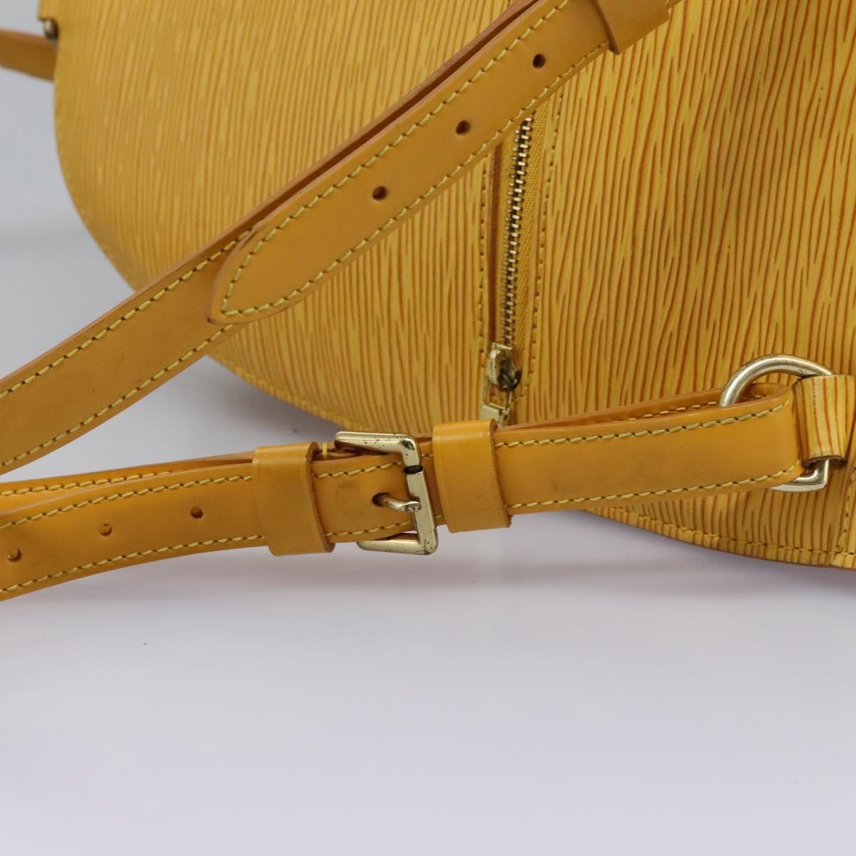 LOUIS VUITTON Epi Mabillon Backpack Yellow M52239 LV Auth 