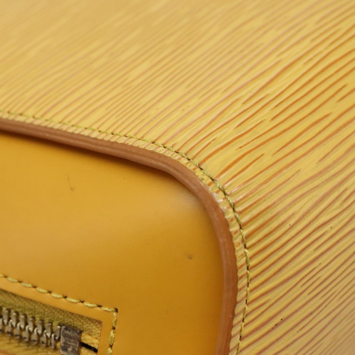 LOUIS VUITTON Epi Mabillon Backpack Yellow M52239 LV Auth MY025 Louis Vuitton // Yellow Epi Leather Mabillon Backpack – VSP  main image 2
