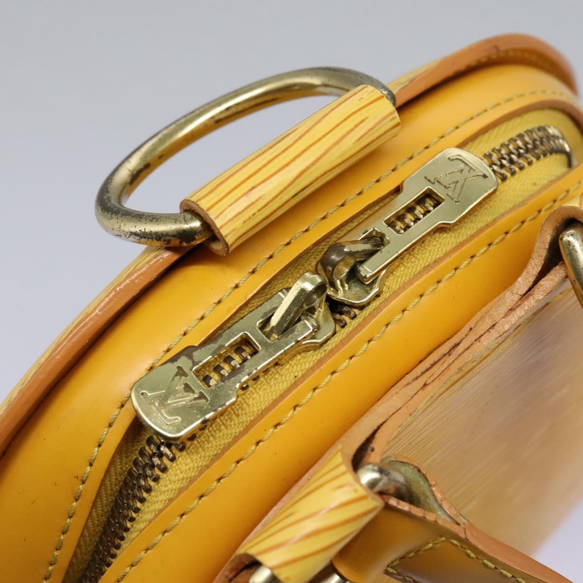 LOUIS VUITTON Epi Mabillon Backpack Yellow M52239 LV Auth  display picture 2