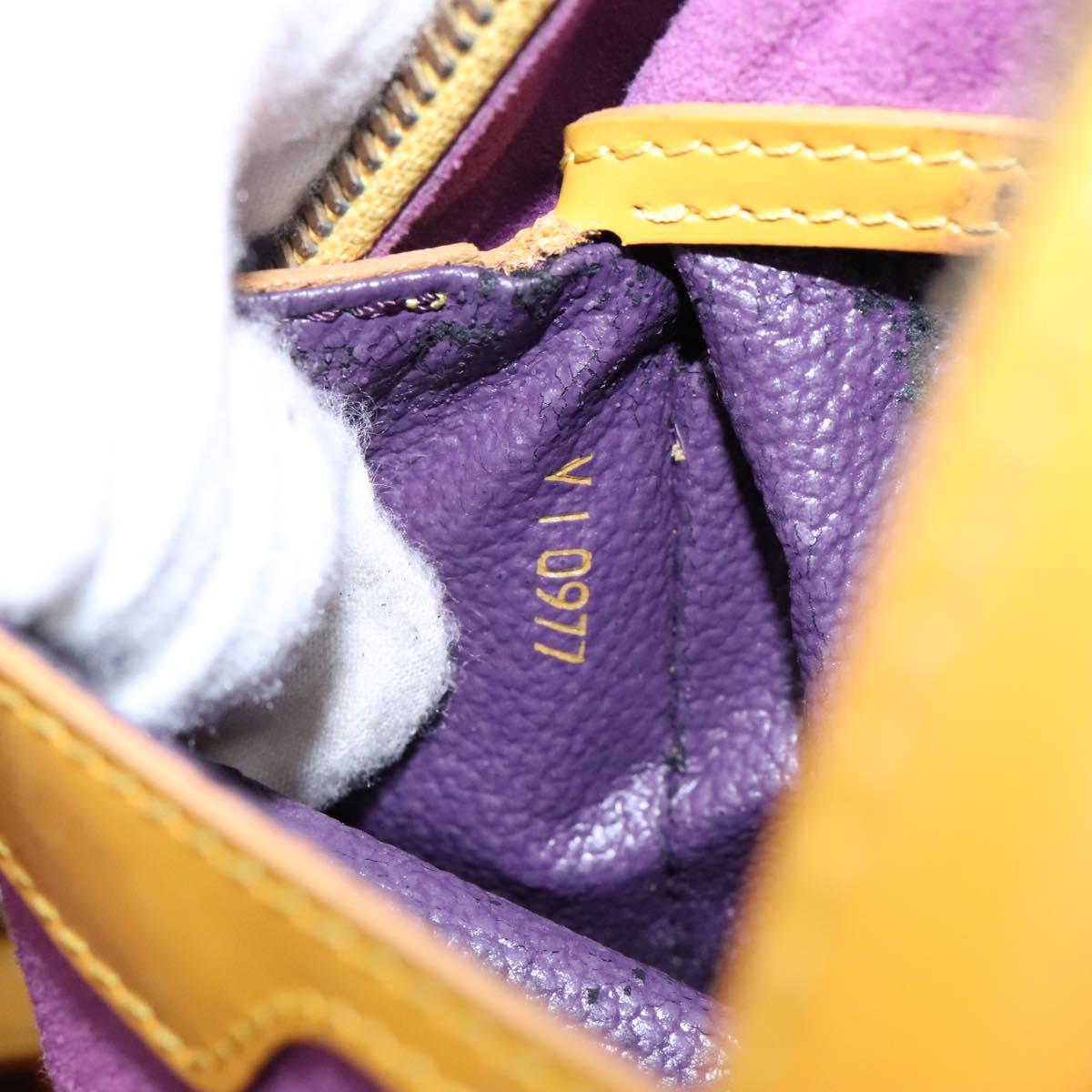 LOUIS VUITTON Epi Mabillon Backpack Yellow M52239 LV Auth  display picture 2
