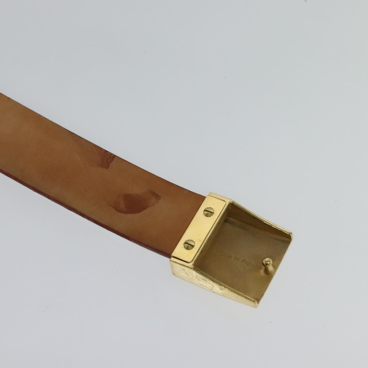 LOUIS VUITTON Monogram Multicolor Ceinture Carre Belt White  display picture 3