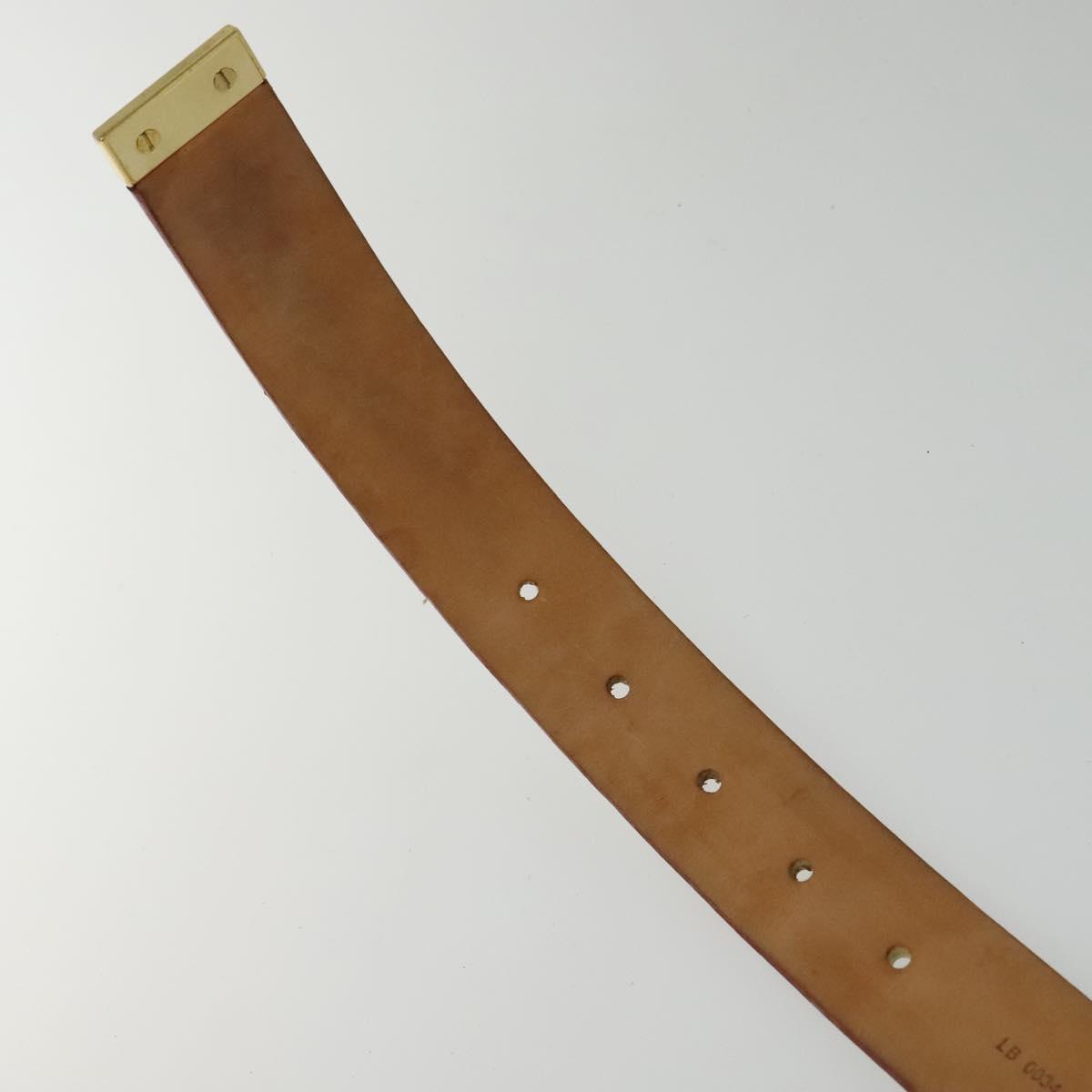 LOUIS VUITTON Monogram Multicolor Ceinture Carre Belt White M9270U LV Auth MY153 LOUIS VUITTON Monogram Multicolor Ceinture Carre Belt White  main image 3