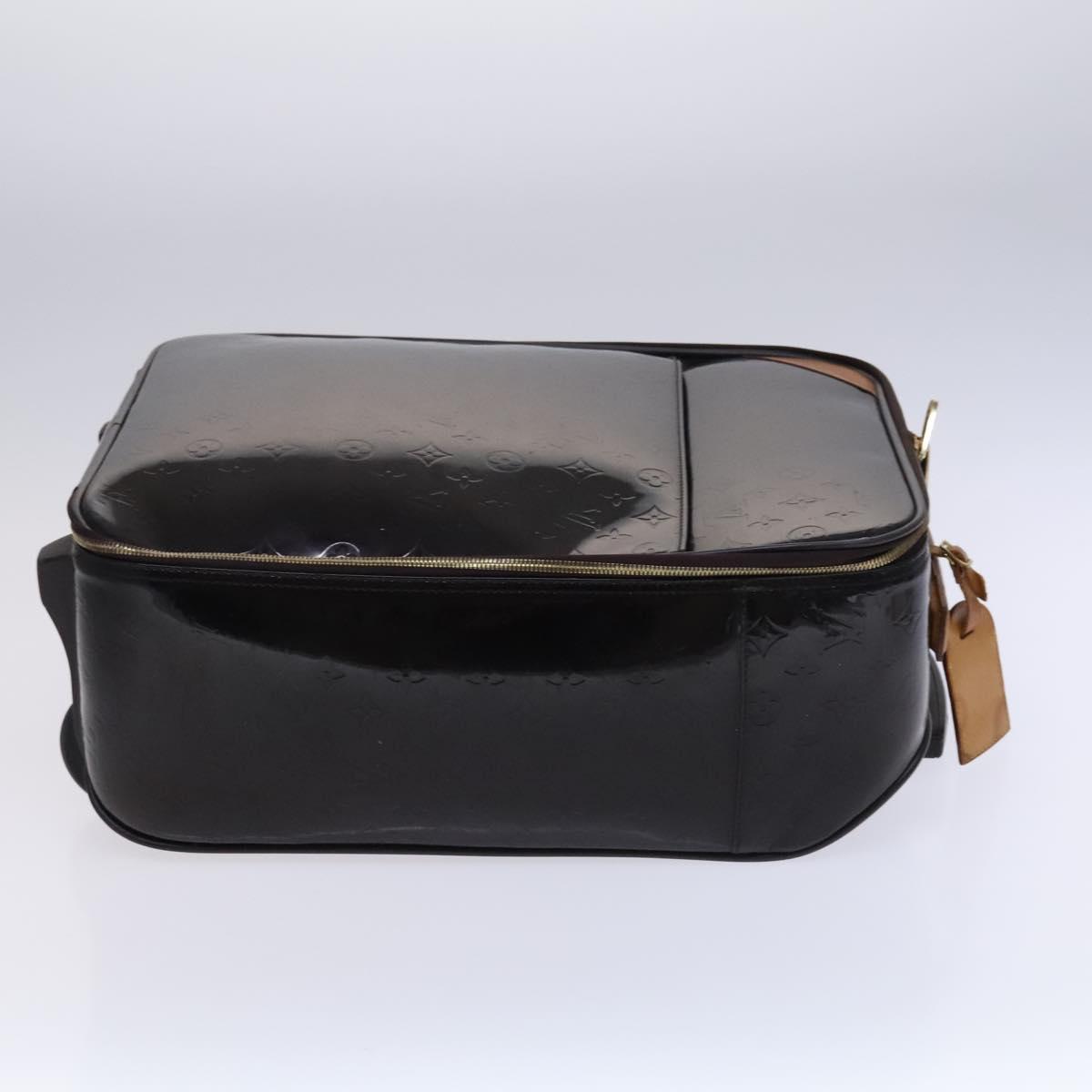 LOUIS VUITTON Monogram Vernis Pegas 45 Suitcase Amarante M91277 LV