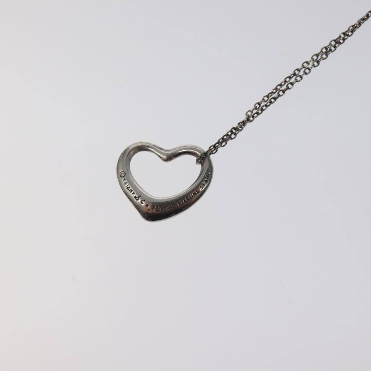 【Tiffany&Co】☆人気☆Yard Open Heart Necklace Elsa Peretti® Open Heart and Diamonds by the Yard® Set in