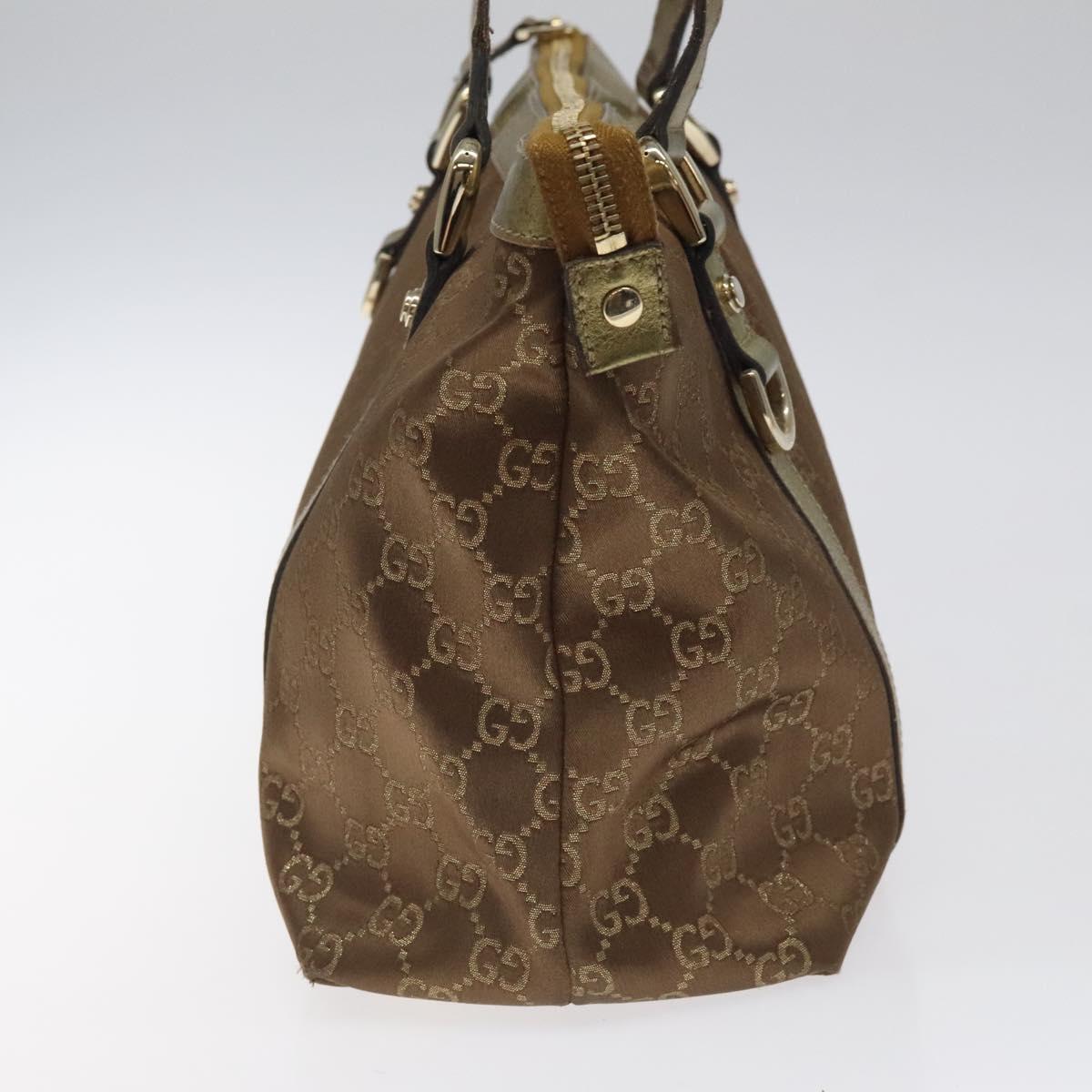 バッグ・カバンその他 MEDIUM GG CANVAS SHOPPING BAG GUCCI GG Canvas Tote Bag Brown Gold 141470 Auth MY406 | eBay