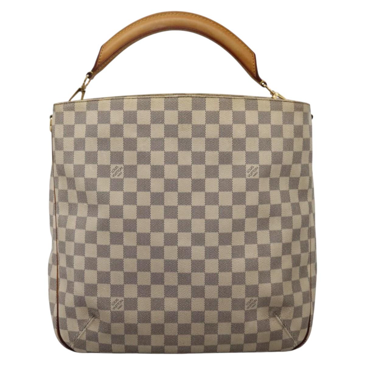 LOUIS VUITTON Damier Azur Sophie Shoulder Bag 2way N41216 LV Auth