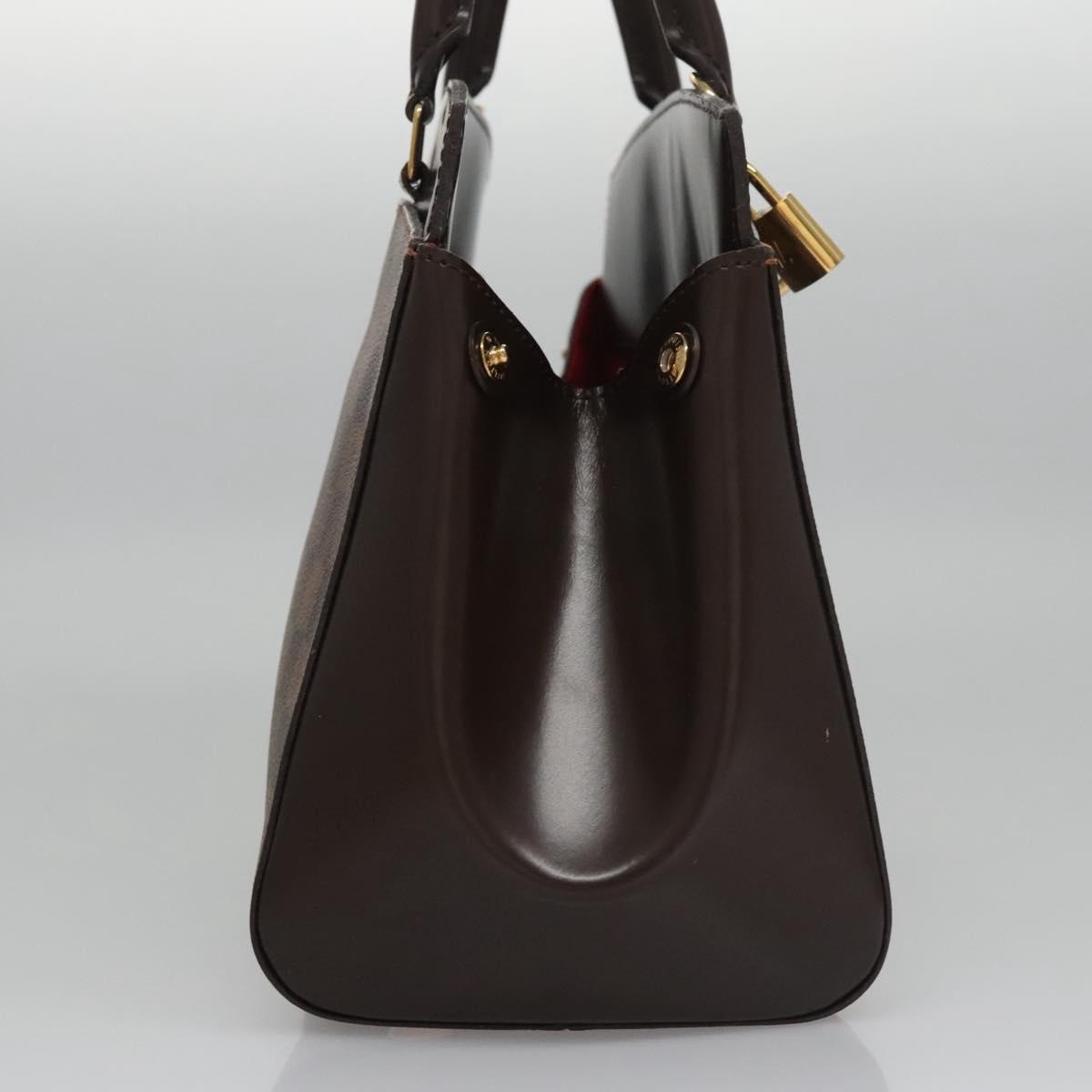 LOUIS VUITTON Damier Ebene Rivoli BB Hand Bag 2way N41152 LV Auth