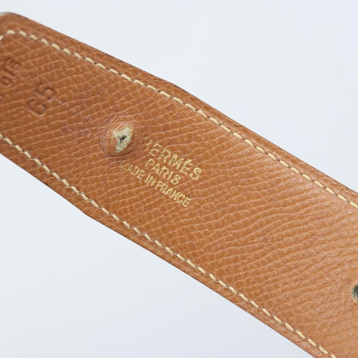 HERMES Constance H belt Belt Leather 31.5\