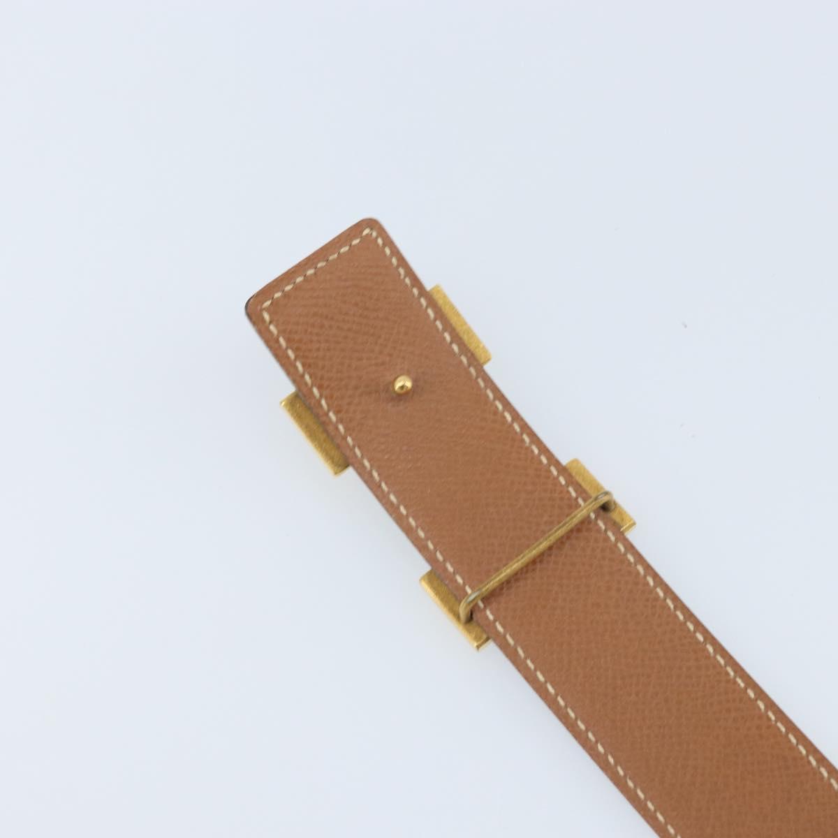HERMES Constance H belt Belt Leather 31.5 display picture 1