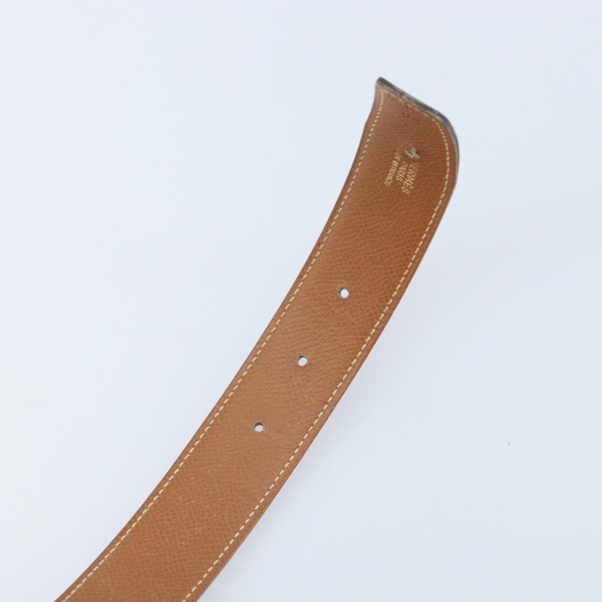 HERMES Constance H belt Belt Leather 31.5 display picture 3