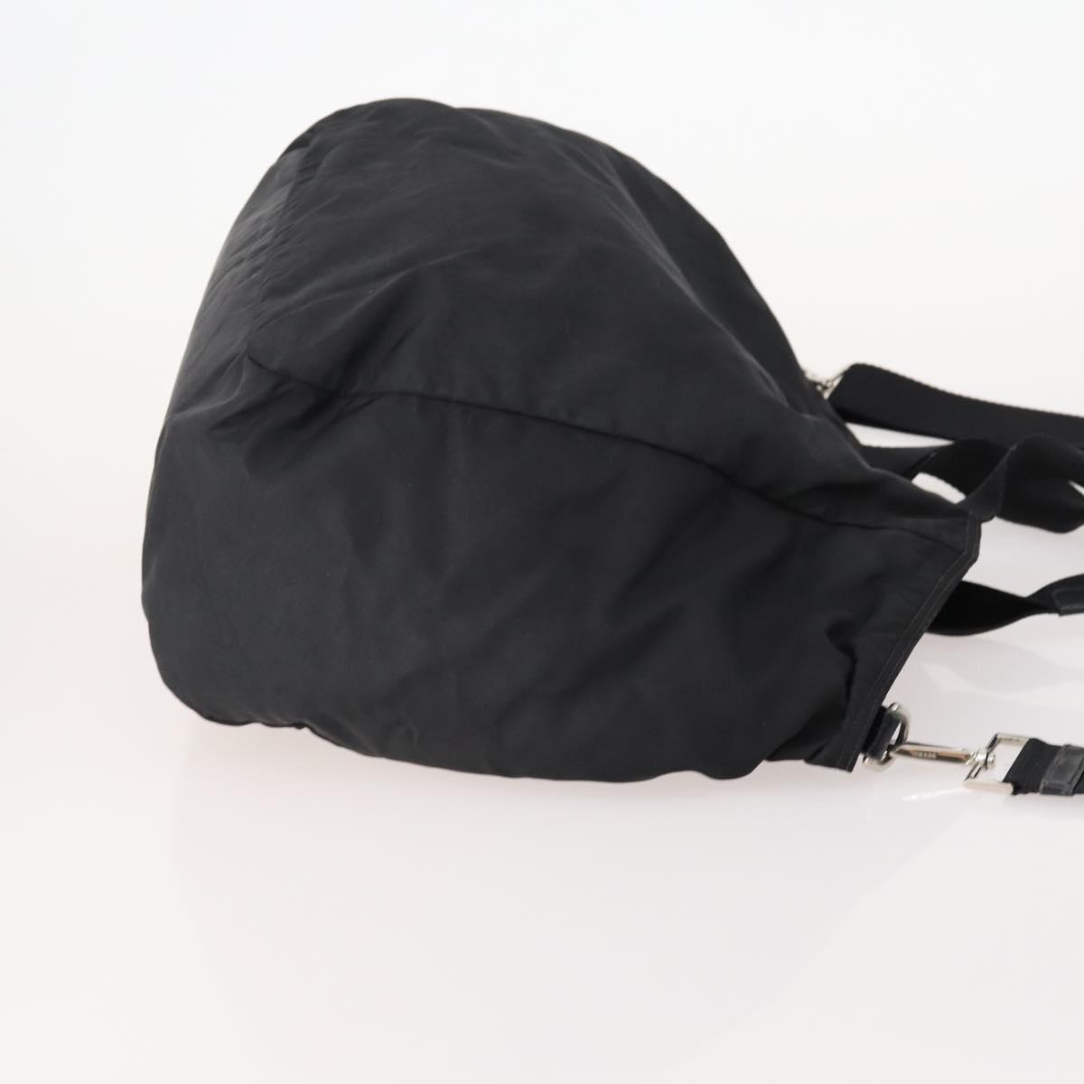 PRADA Shoulder Bag Nylon 2 Set Black Auth YKZ1068 | eBay
