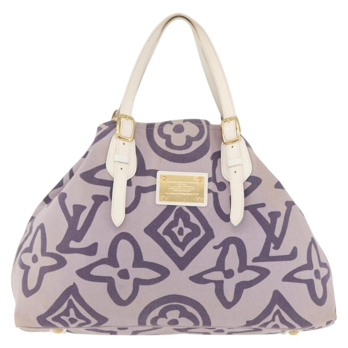LOUIS VUITTON Cruise line Taicienne GM Bag Canvas Purple M95681 LV