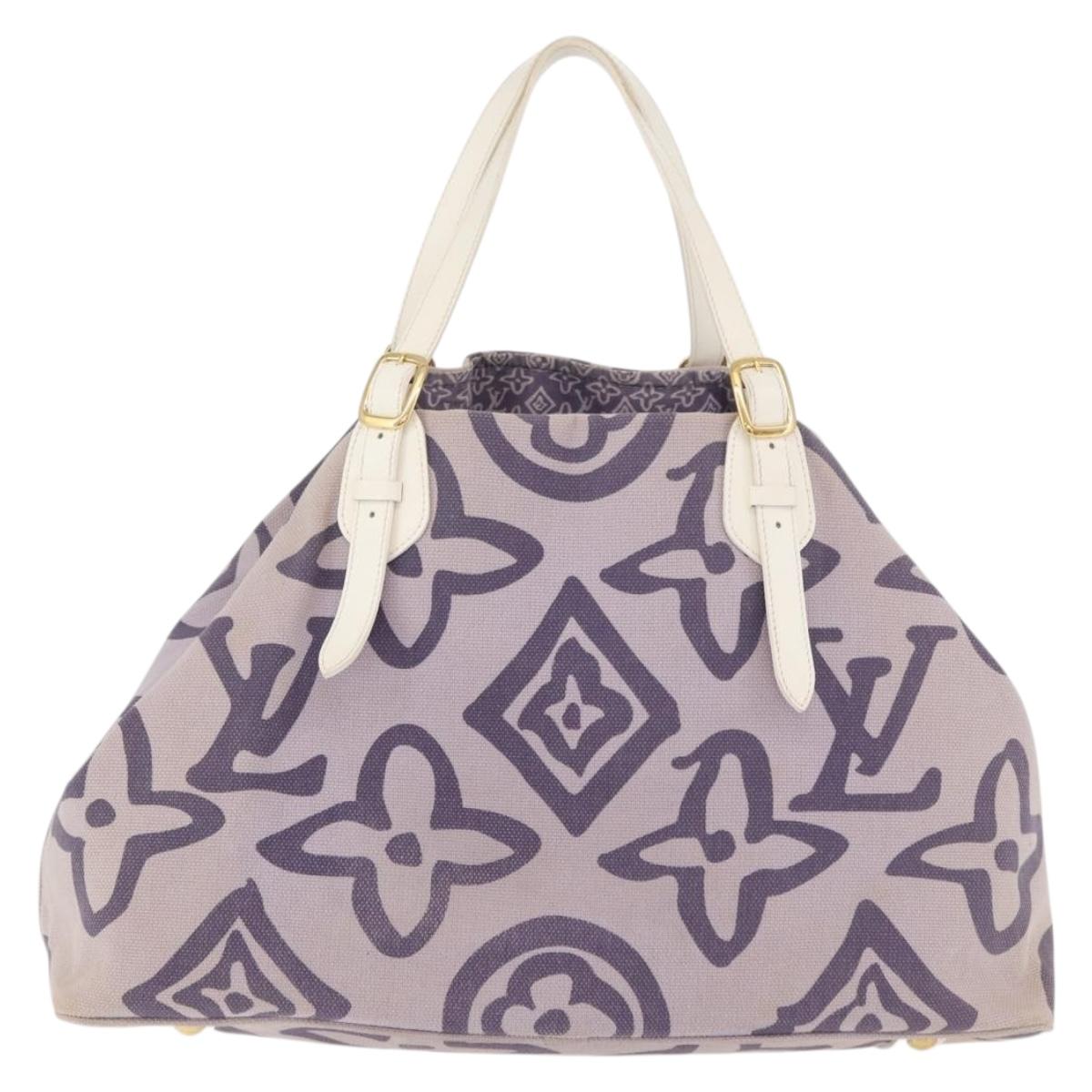 LOUIS VUITTON Cruise line Taicienne GM Bag Canvas Purple M95681 LV