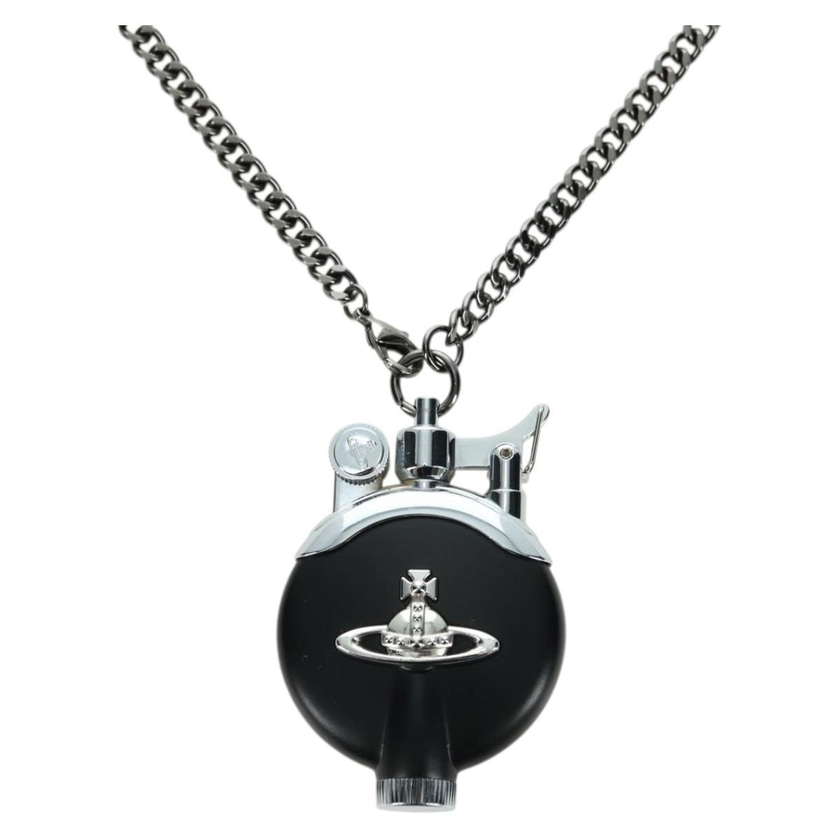 【yamamoto】Vivienne Westwood アクセサリー 4点 Vivienne Westwood Lighter Necklace metal Black Auth YKZ1404A | eBay