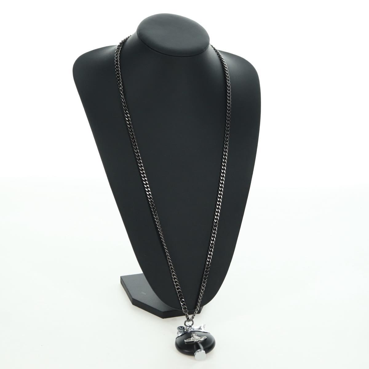 Vivienne Westwood Lighter Necklace metal Black Auth YKZ1404A | eBay