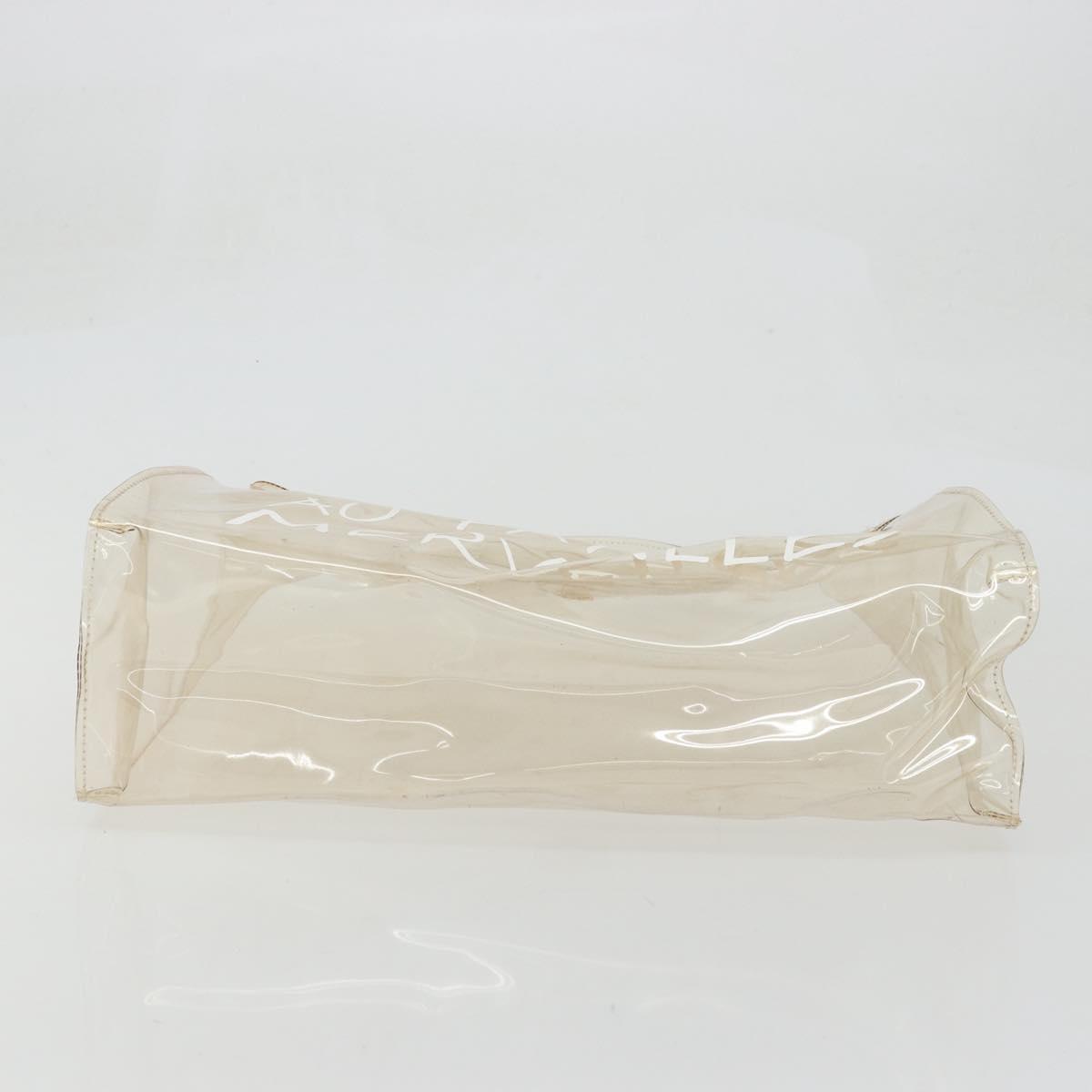 HERMES Vinyl Kelly Hand Bag Vinyl Clear Auth YKZ1593 | eBay
