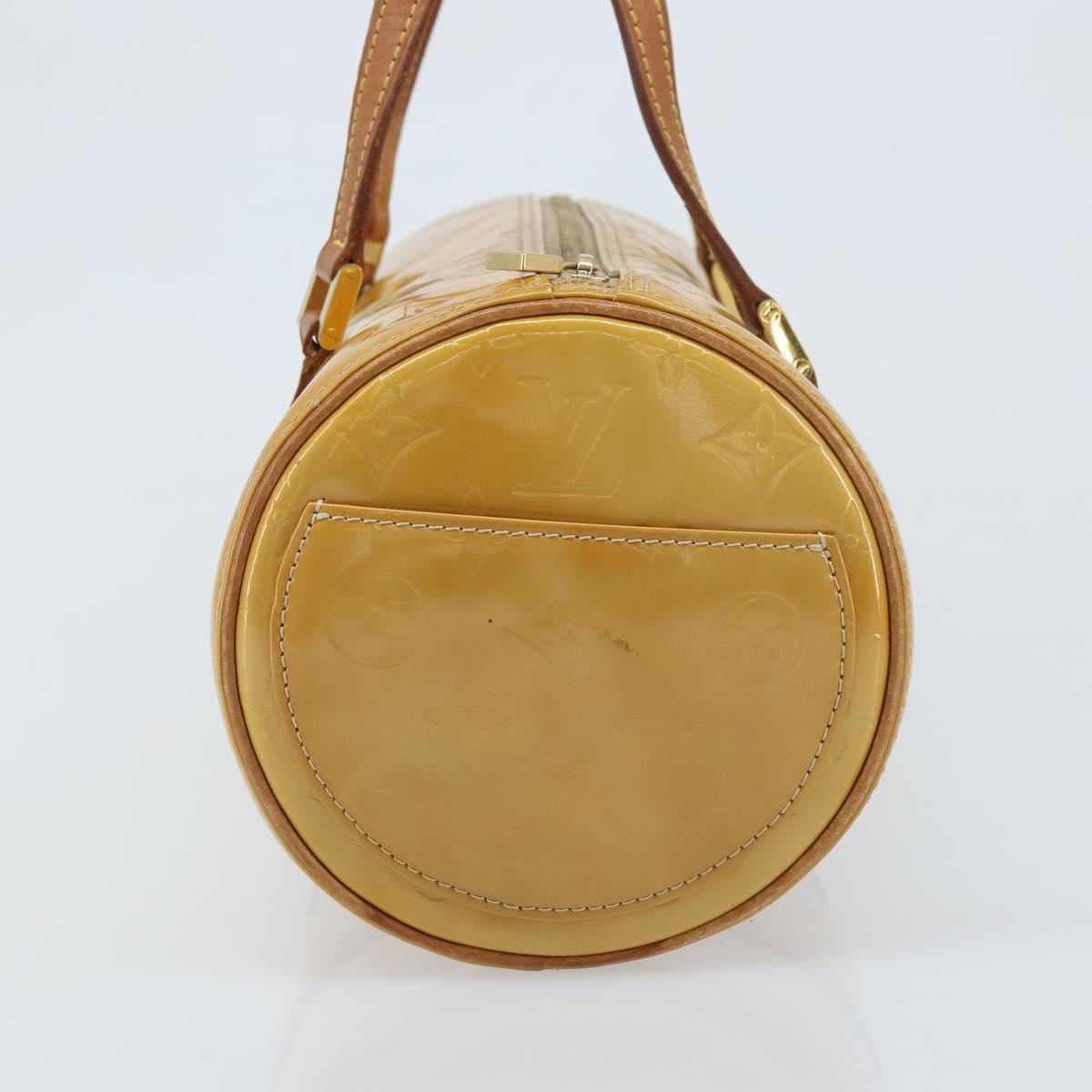 Louis Vuitton ヴェルニ　M91006 LOUIS VUITTON Monogram Vernis Bedford Hand Bag Beige M91006 LV