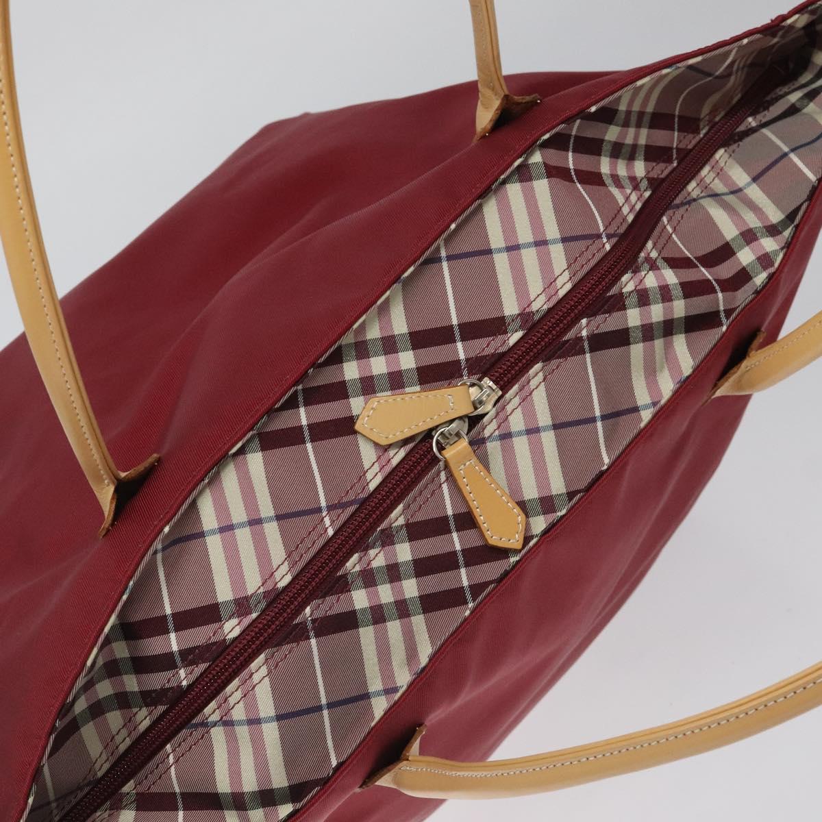 【関税&送料込】Burberry Bags BURBERRY Blue Label Tote Bag Nylon Red Auth ac3539 | eBay