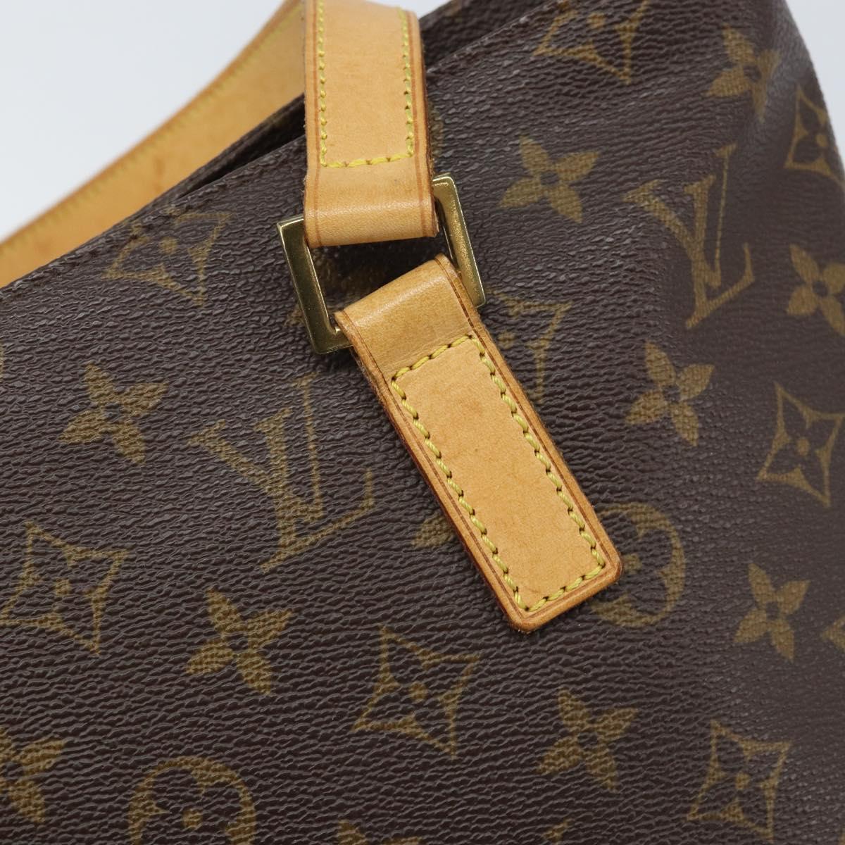 LOUIS VUITTON Monogram Cabas Piano Tote Bag M51148 LV Auth ai808