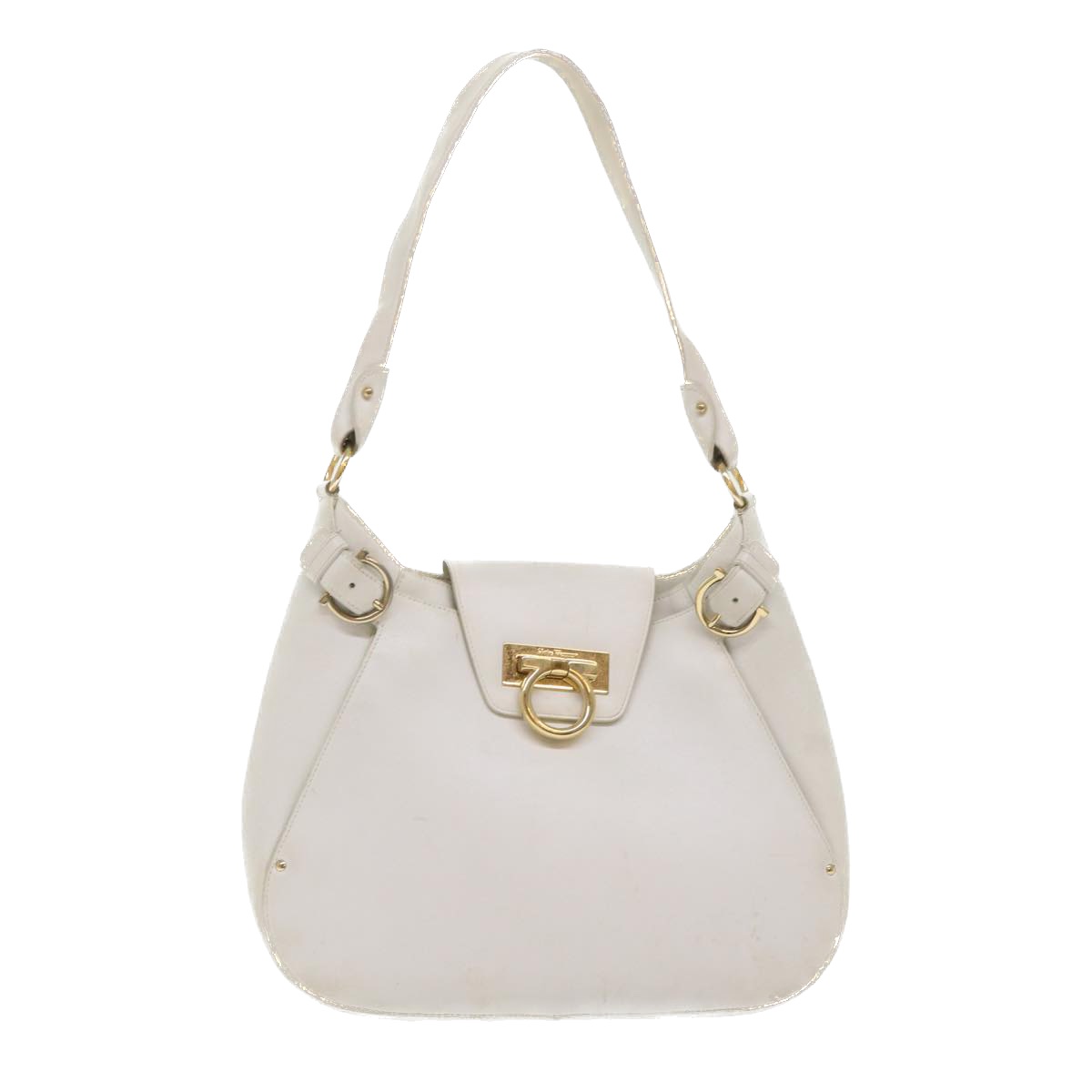 Salvatore Ferragamo ホワイトバッグ SF23150B-Ferragamo-Wanda-mini-