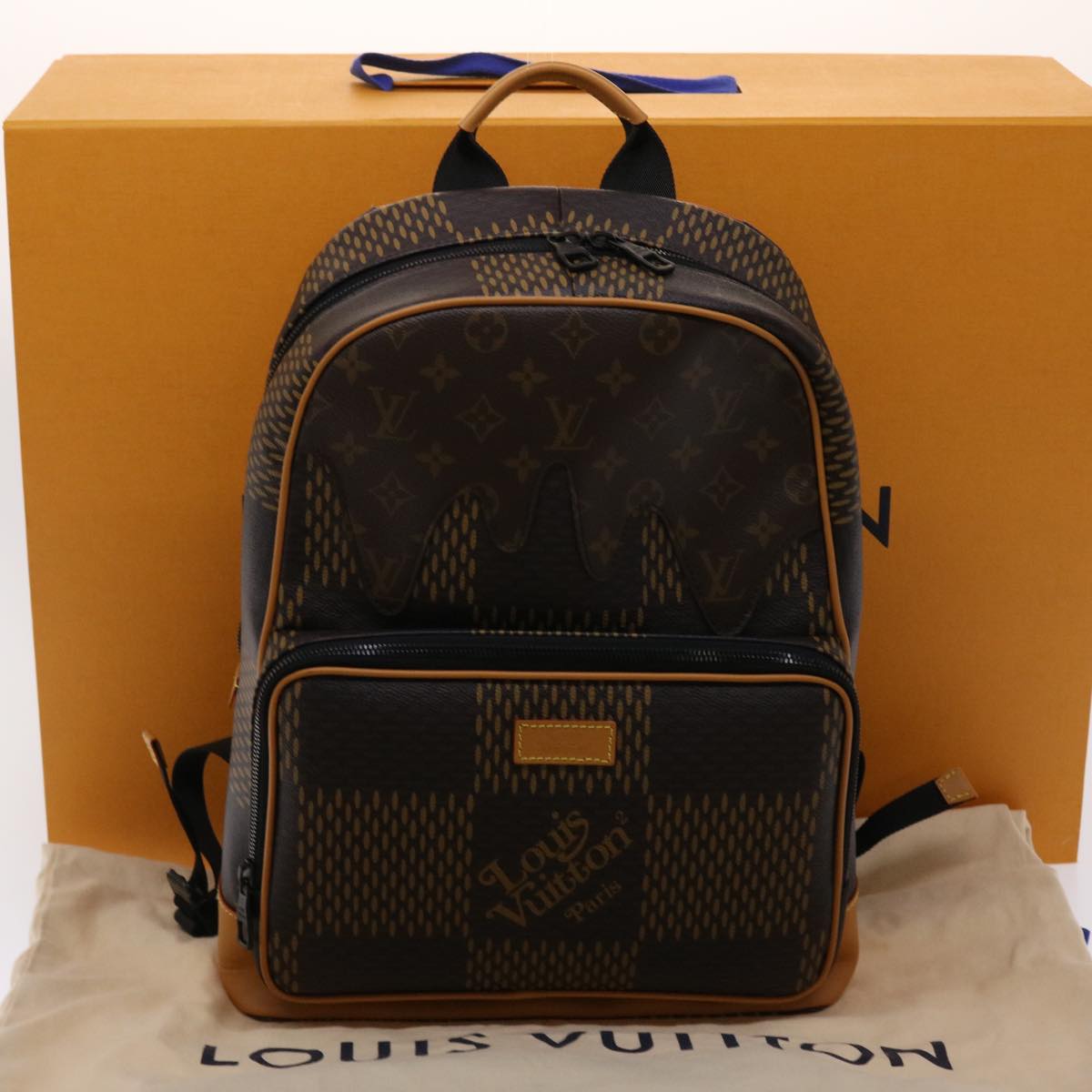 LOUIS VUITTON Damier Giant NIGO Campus Backpack N40380 LV Auth am4753S LOUIS VUITTON Damier Giant NIGO Campus Backpack N40380 LV  main image 4