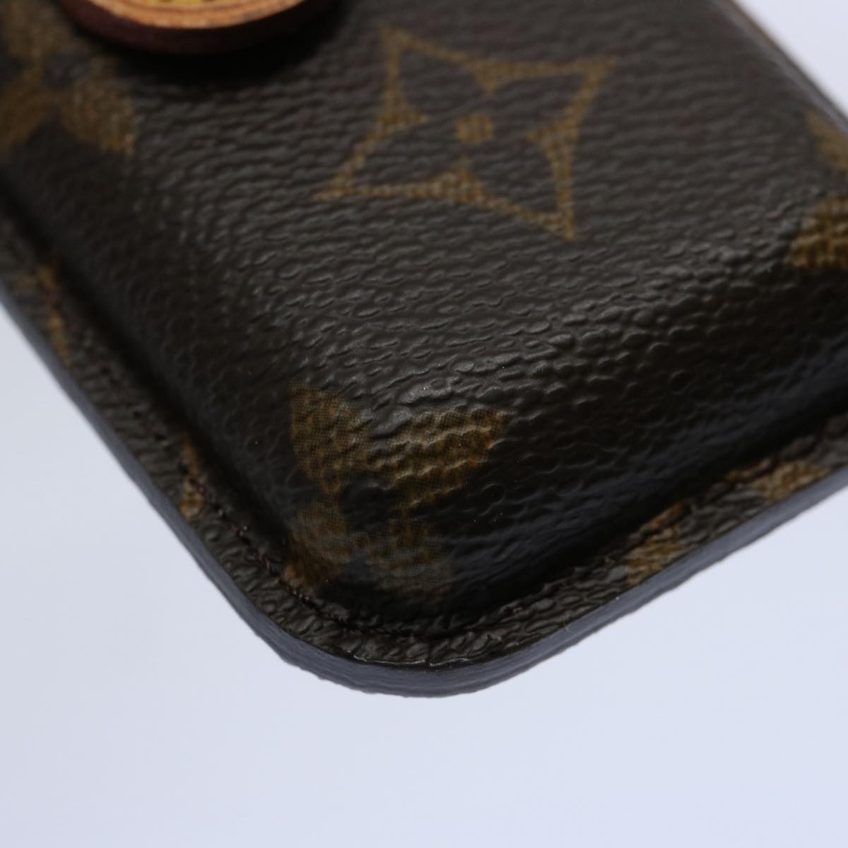 Louis Vuitton バーガンディ ケース LOUIS VUITTON Monogram Etui Telephonne Japon Cell Phone Case