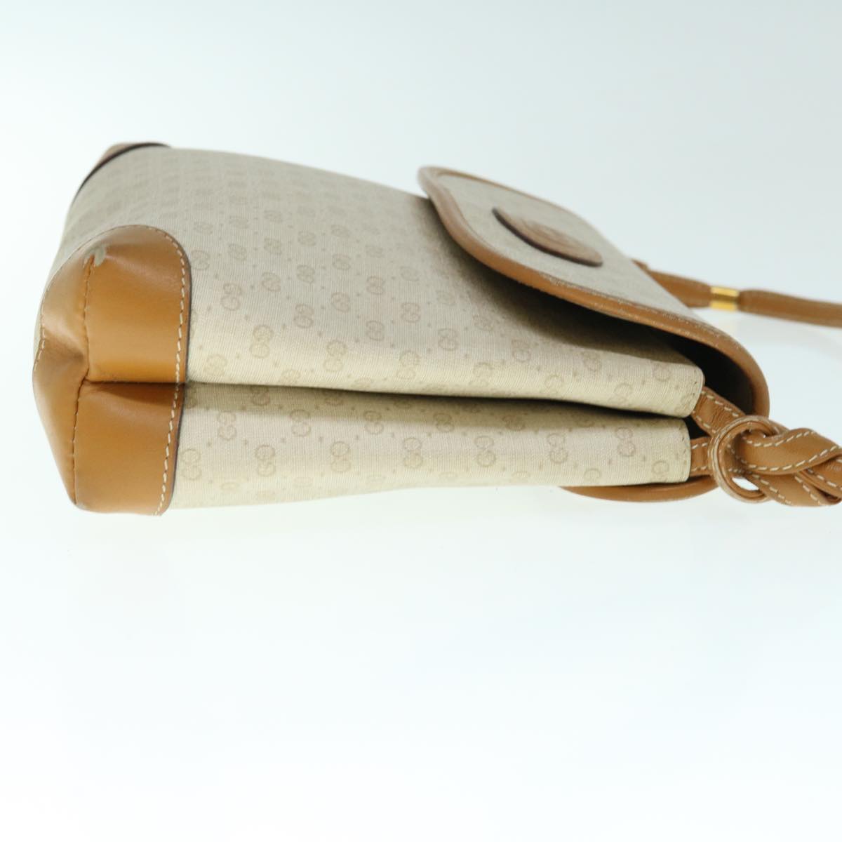 GUCCI Micro GG Supreme Shoulder Bag PVC Beige 007 123 0087