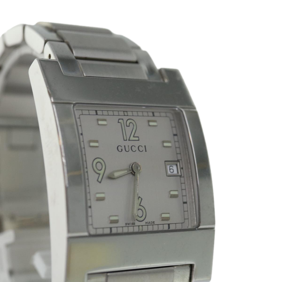 GUCCI Watches metal Silver 7700M Auth am5923 | eBay
