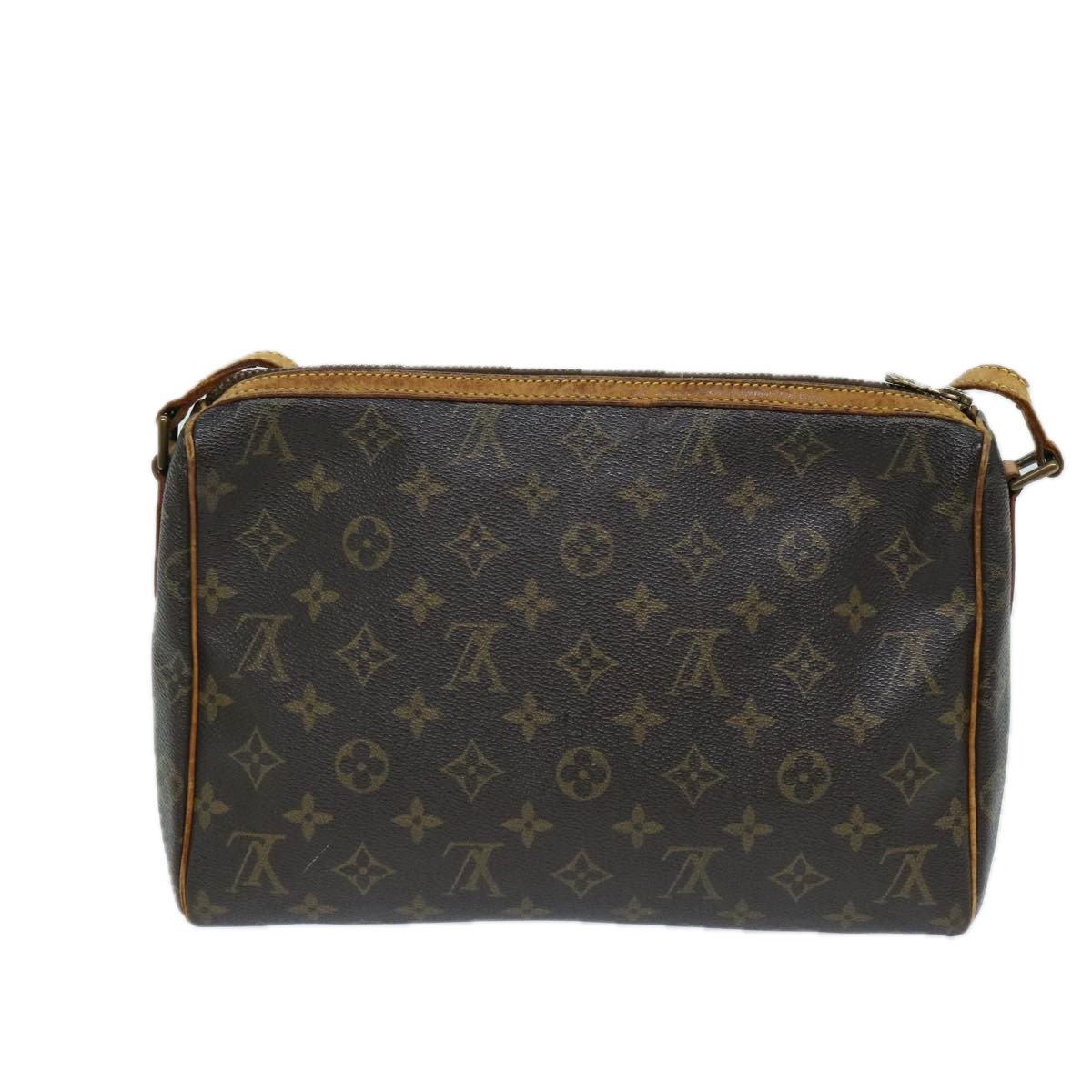 LOUIS VUITTON Monogram Tulle Lee Shoulder Bag M51348 LV Auth