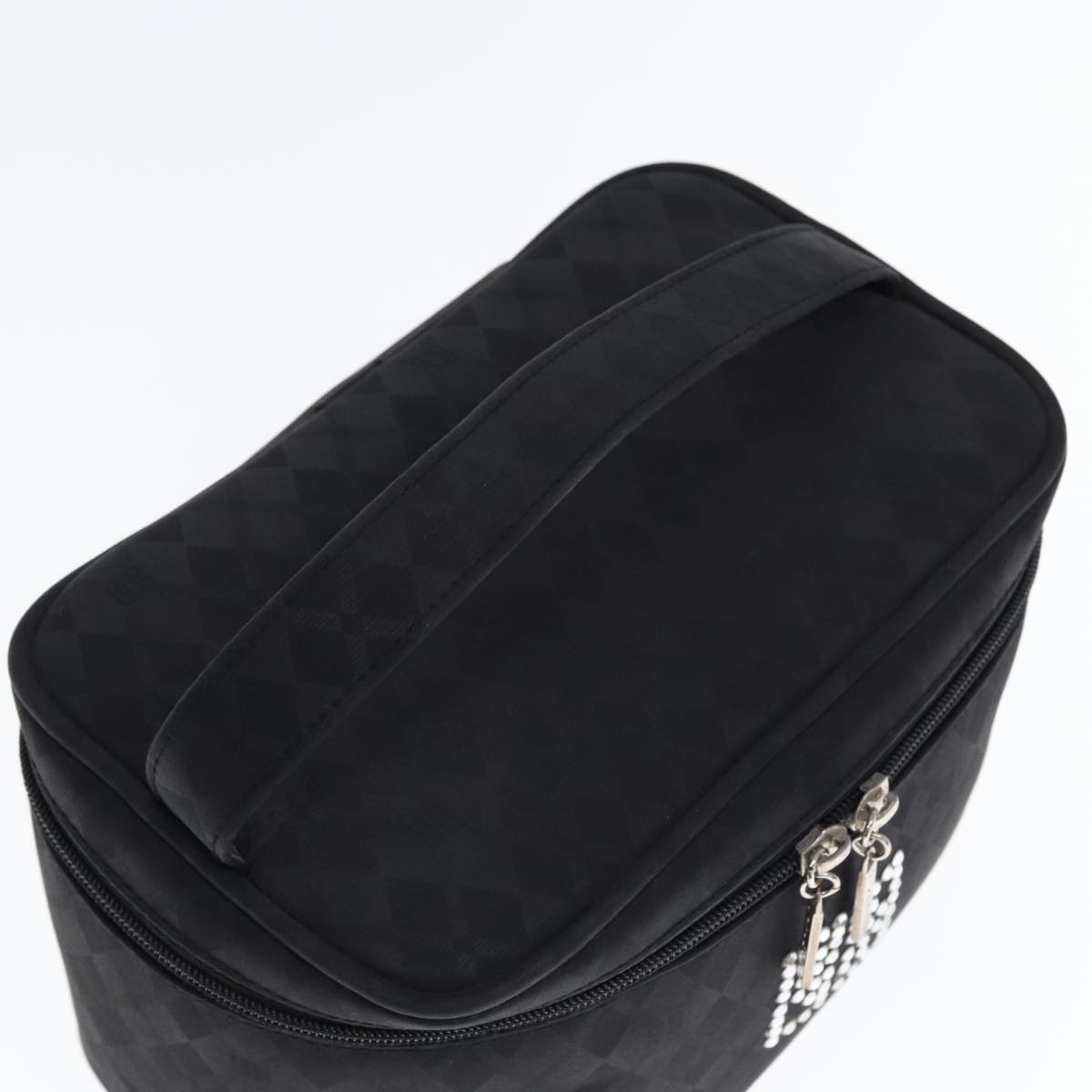 GIVENCHY Vanity Cosmetic Pouch Nylon Black Auth am6346 | eBay