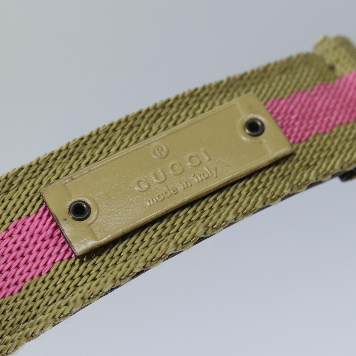 GUCCI Belt Canvas 27.6