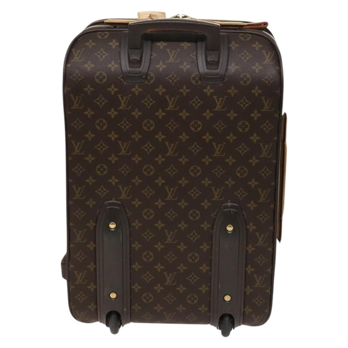 LOUIS VUITTON Monogram Pegas 55 Suitcase M23294 LV Auth am8962 | eBay