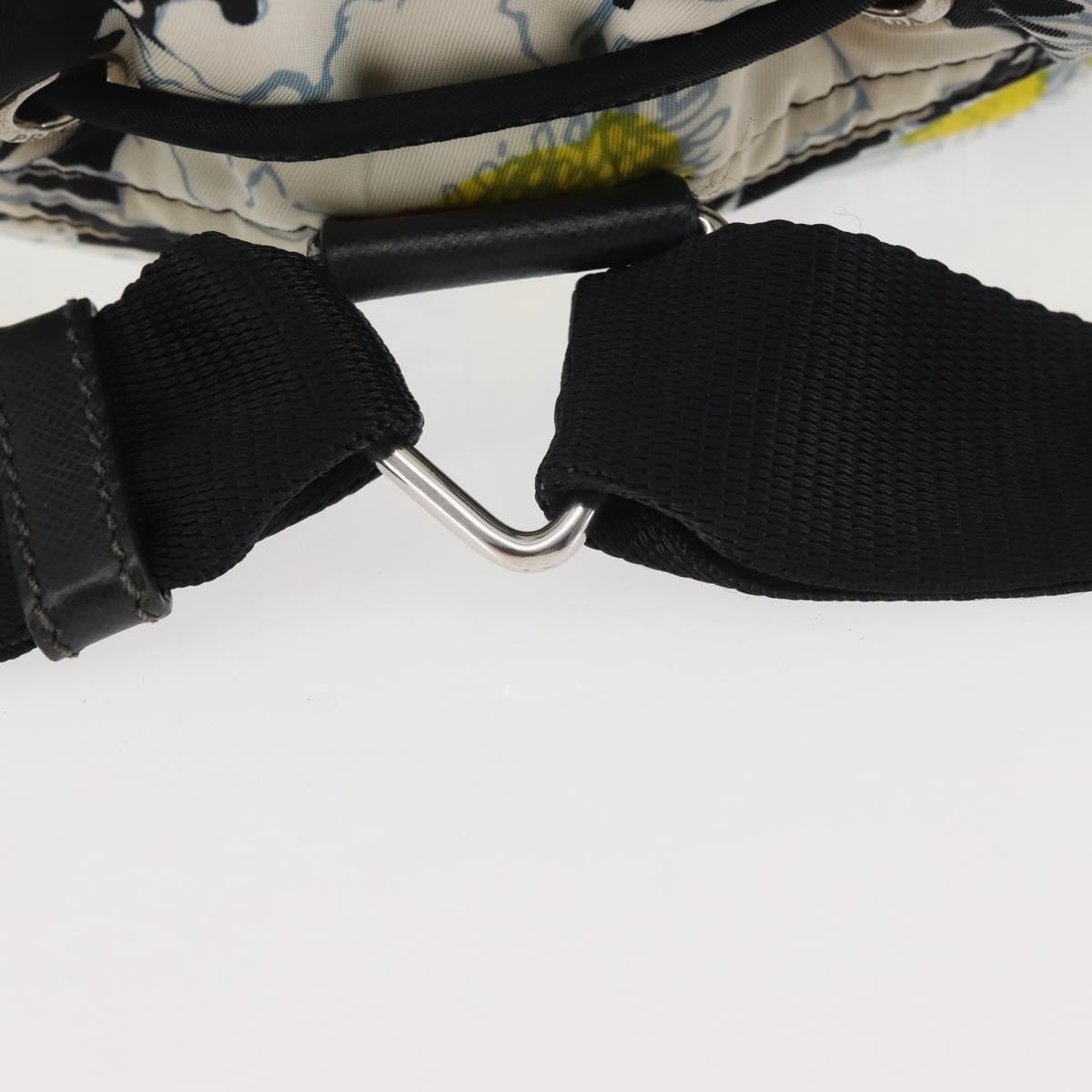 PRADA Backpack Nylon Black Silver Auth am9106 PRADA Backpack Nylon Black Silver Auth am9106 | eBay main image 2