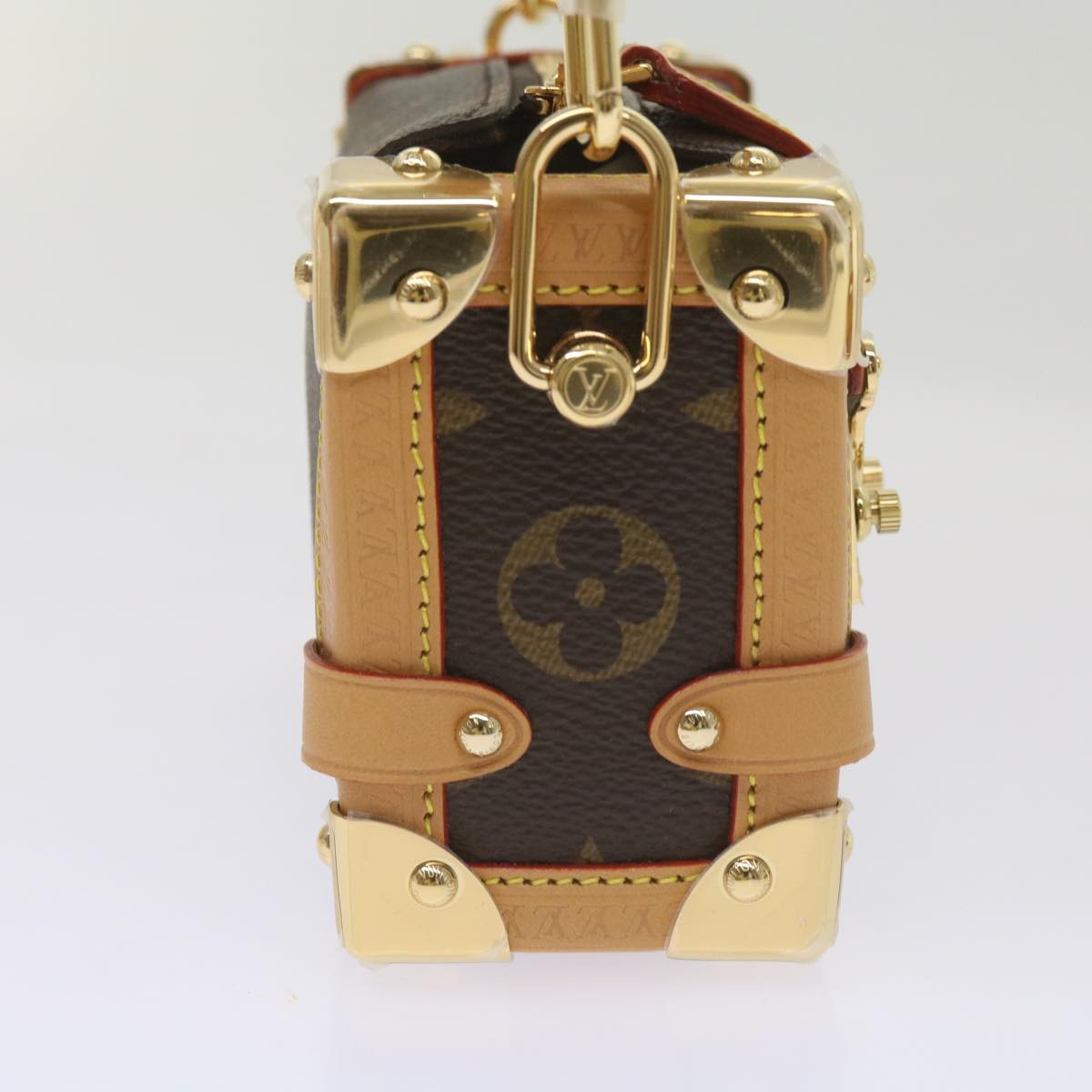 LOUIS VUITTON Monogram Pico Side Trunk Hand Bag M83018 LV Auth