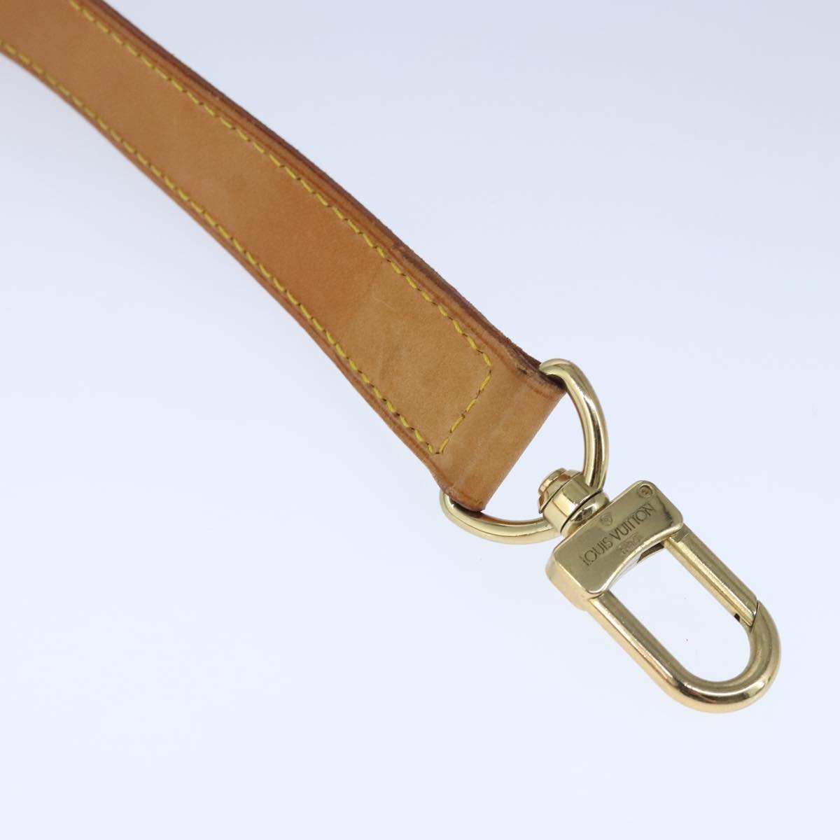 ♪☆Louis Vuitton ベルト ベージュ レザー ♪ LOUIS VUITTON Adjustable Shoulder Strap Leather 31.9