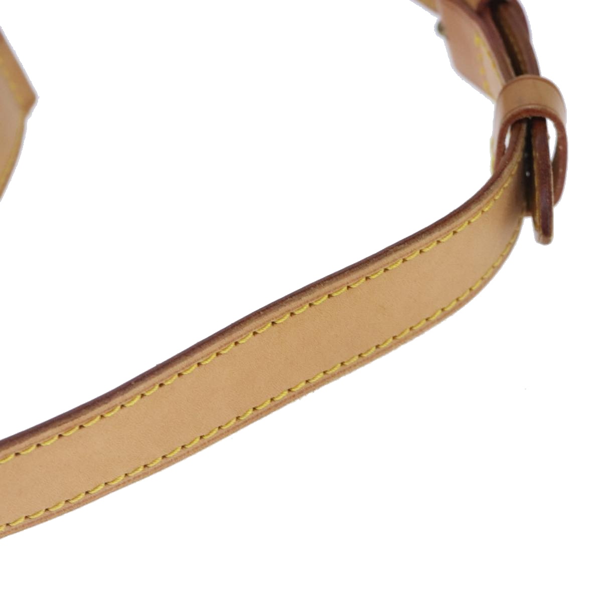 ♪☆Louis Vuitton ベルト ベージュ レザー ♪ LOUIS VUITTON Adjustable Shoulder Strap Leather 35.8