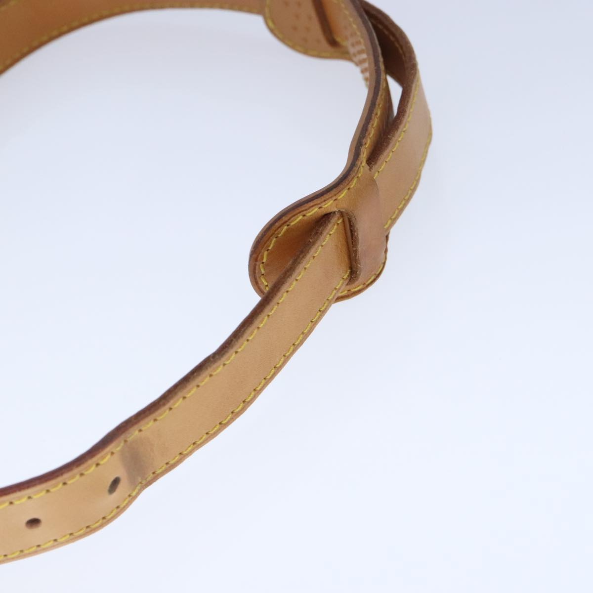 ♪☆Louis Vuitton ベルト ベージュ レザー ♪ LOUIS VUITTON Adjustable Shoulder Strap Leather 31.9