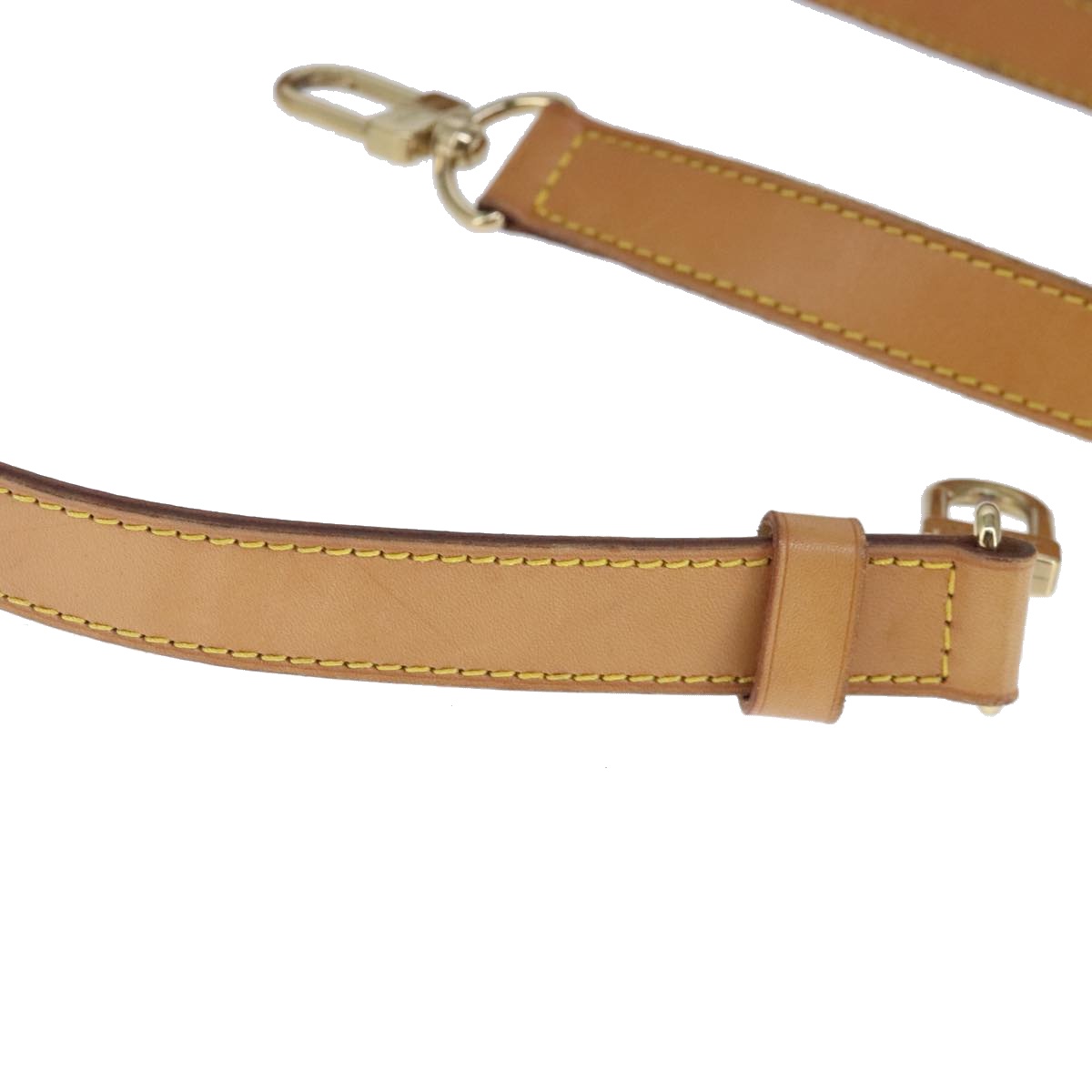 LOUIS VUITTON Adjustable Shoulder Strap Leather 35.8