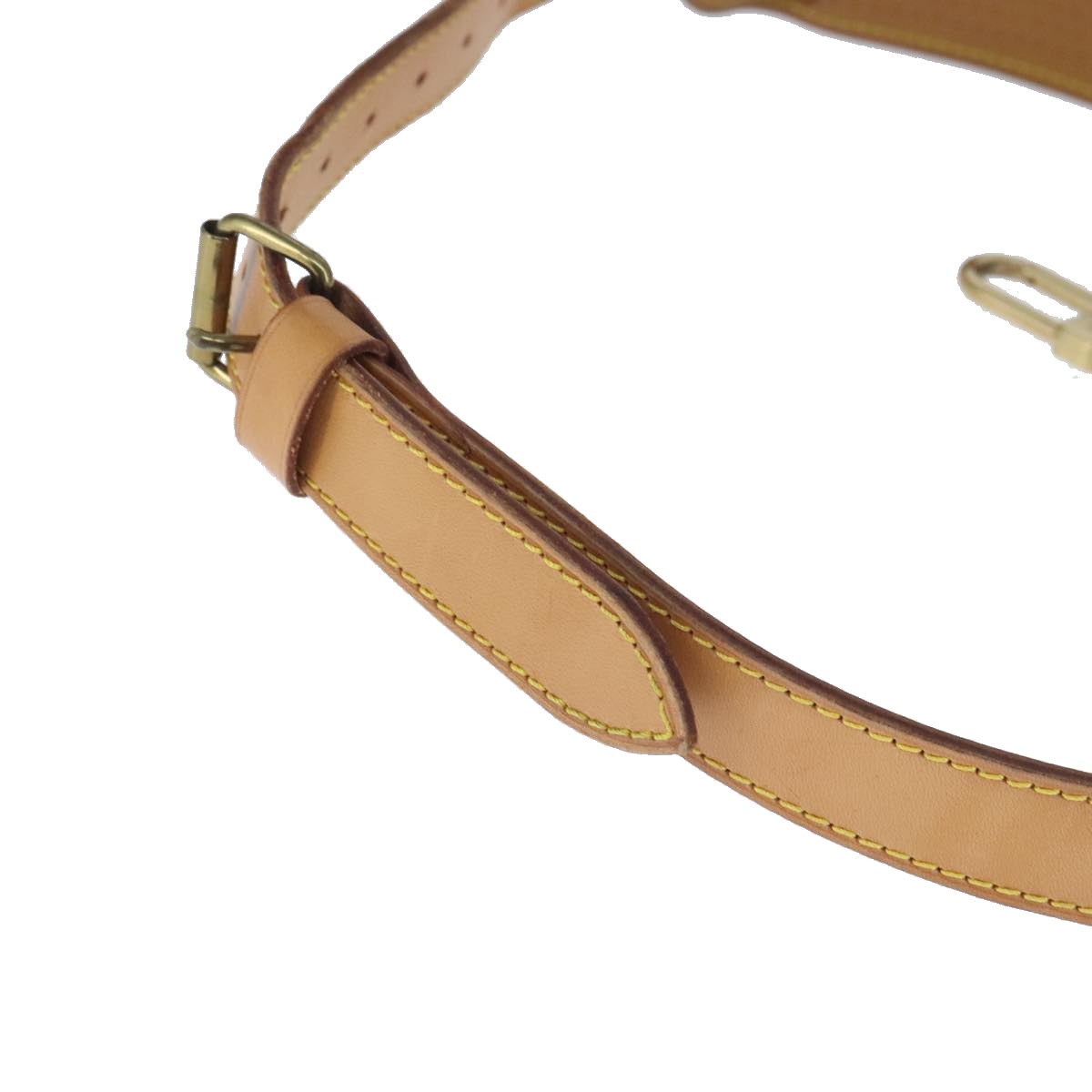 ♪☆Louis Vuitton ベルト ベージュ レザー ♪ LOUIS VUITTON Adjustable Shoulder Strap Leather 35.8