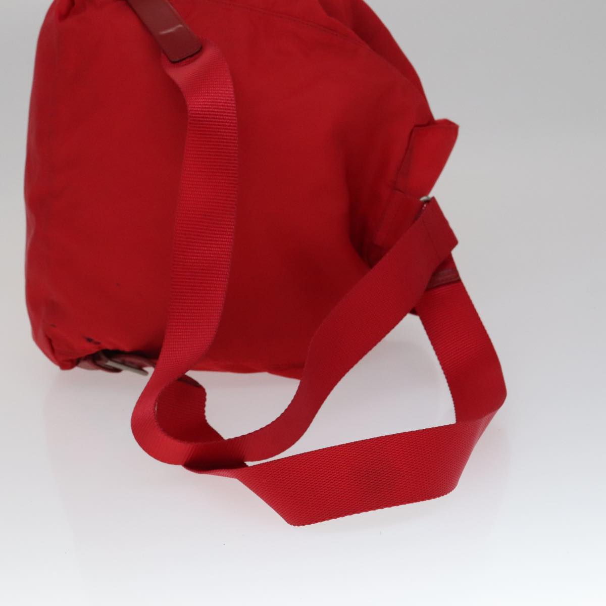 PRADA Backpack Nylon Red Auth ar13087 | eBay display picture 2